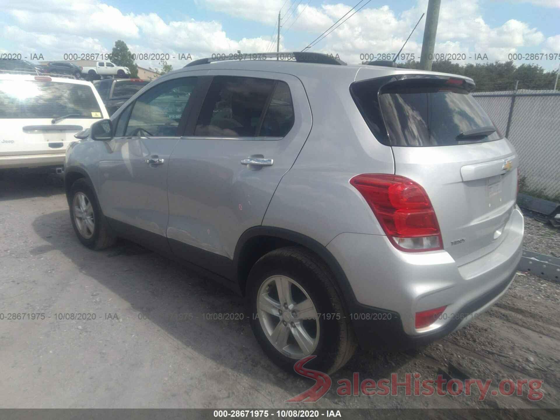 3GNCJLSB1HL287476 2017 CHEVROLET TRAX