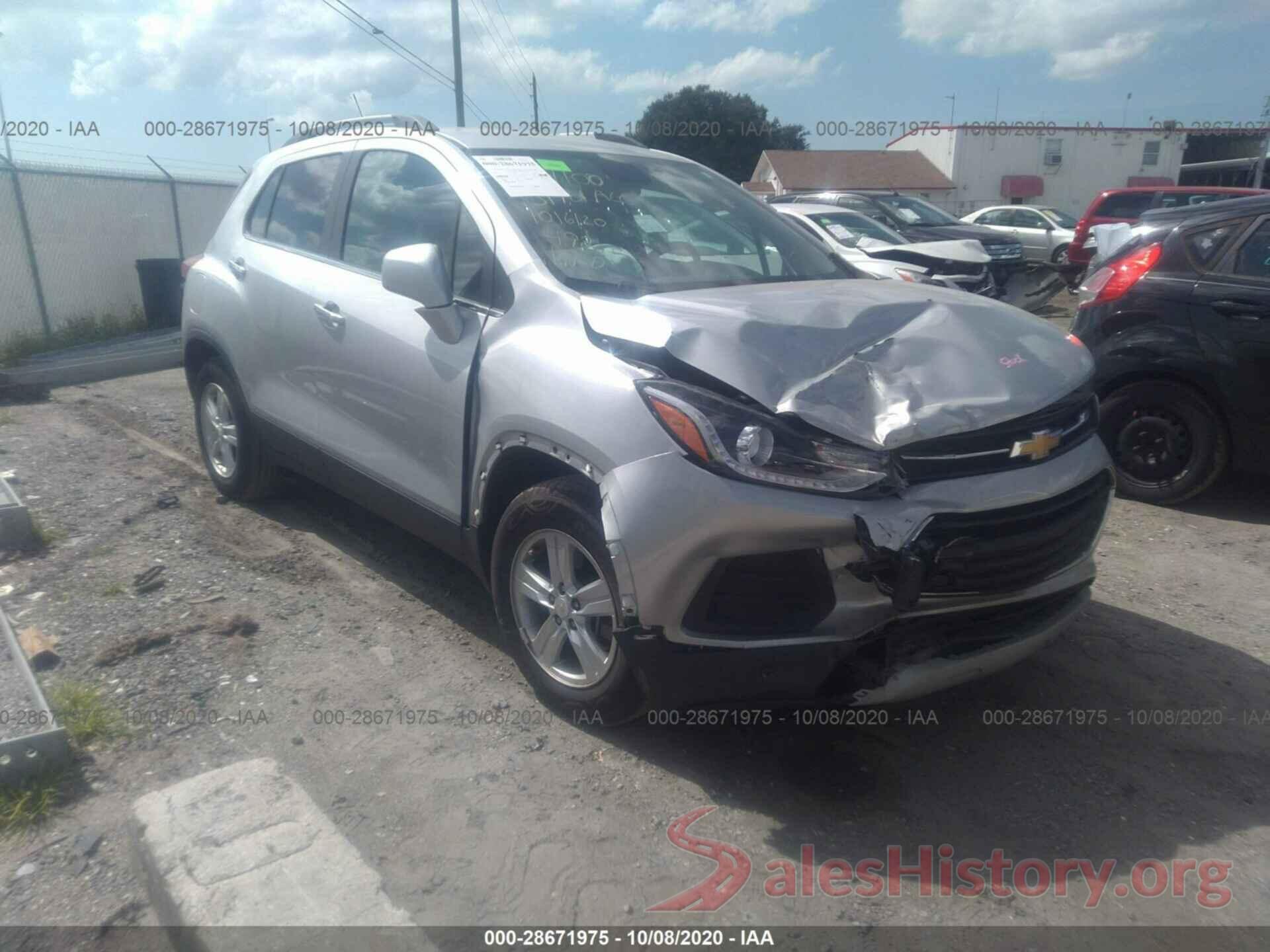 3GNCJLSB1HL287476 2017 CHEVROLET TRAX