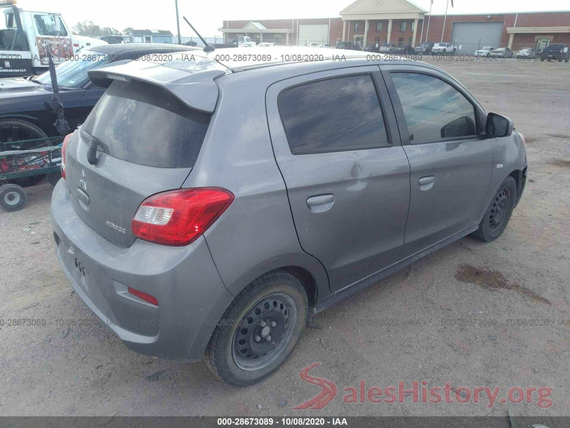 ML32A3HJ7HH018743 2017 MITSUBISHI MIRAGE