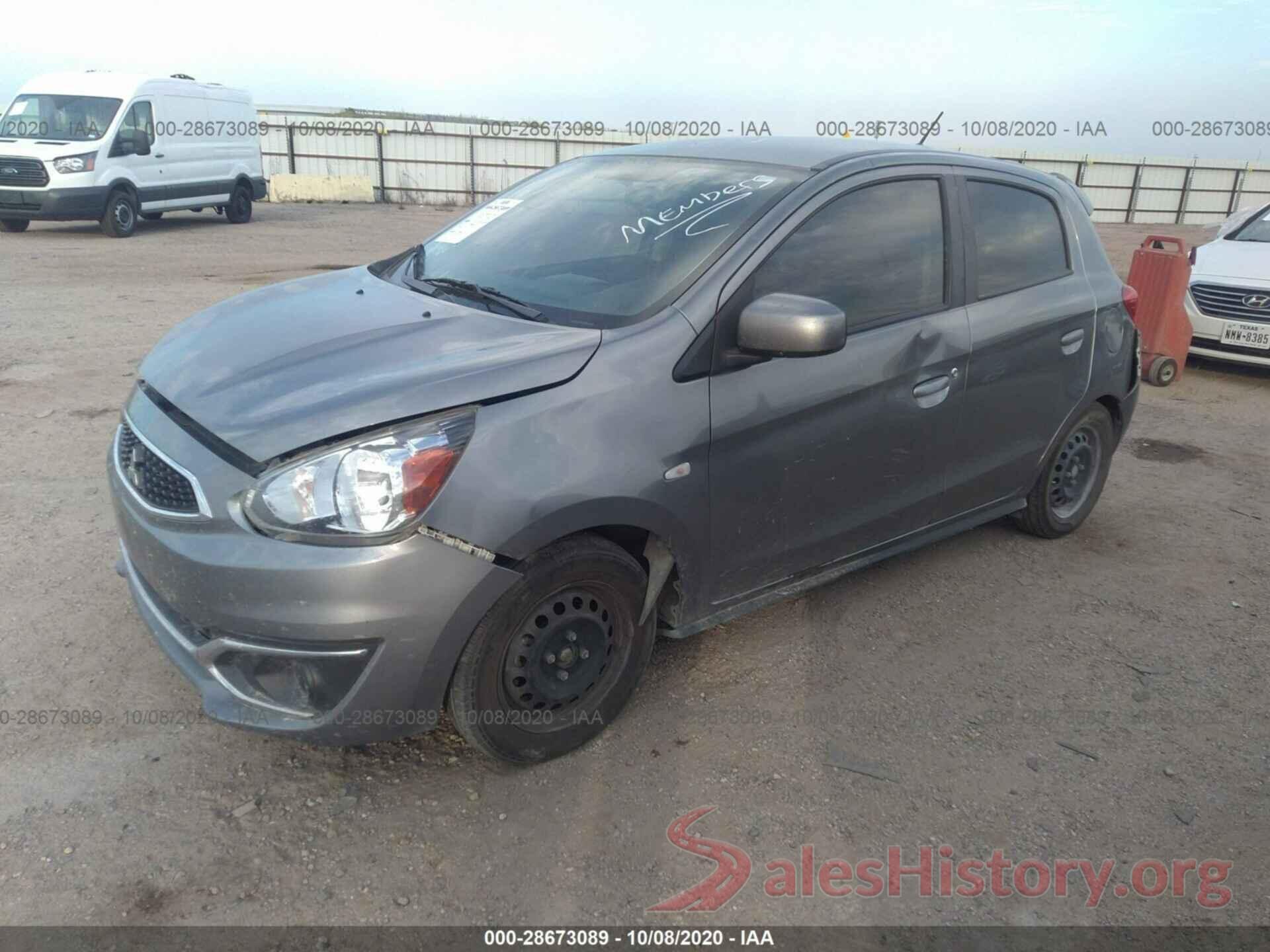 ML32A3HJ7HH018743 2017 MITSUBISHI MIRAGE