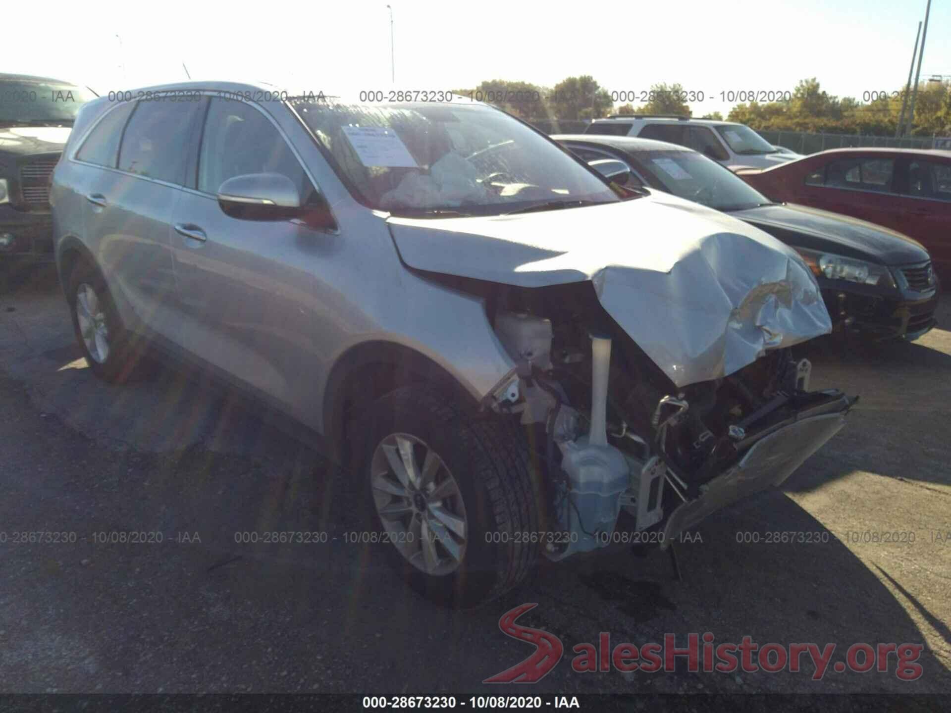 5XYPG4A39KG581067 2019 KIA SORENTO