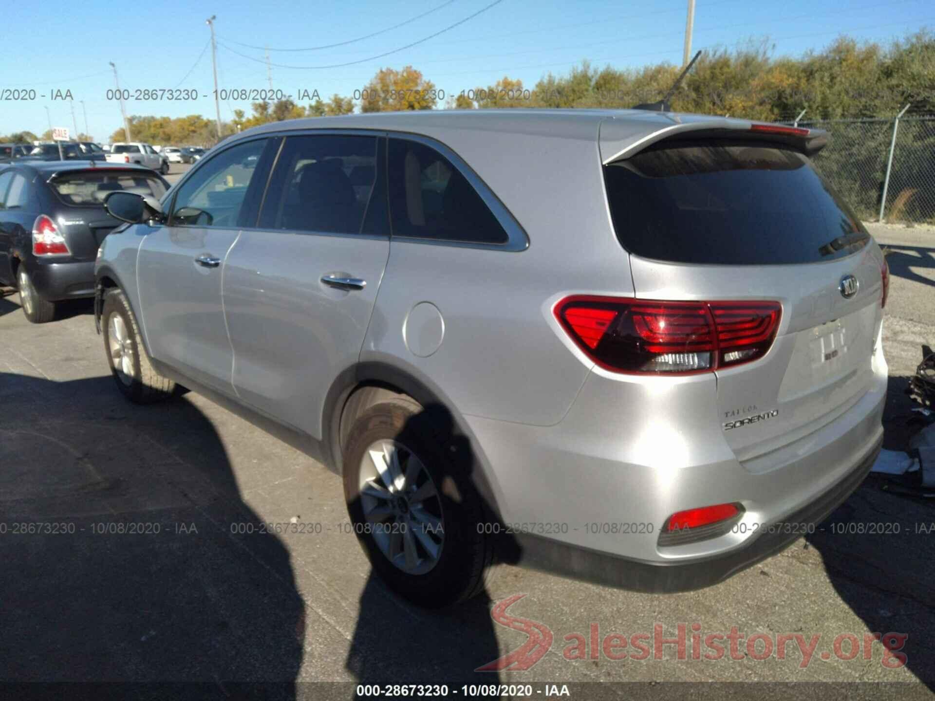 5XYPG4A39KG581067 2019 KIA SORENTO