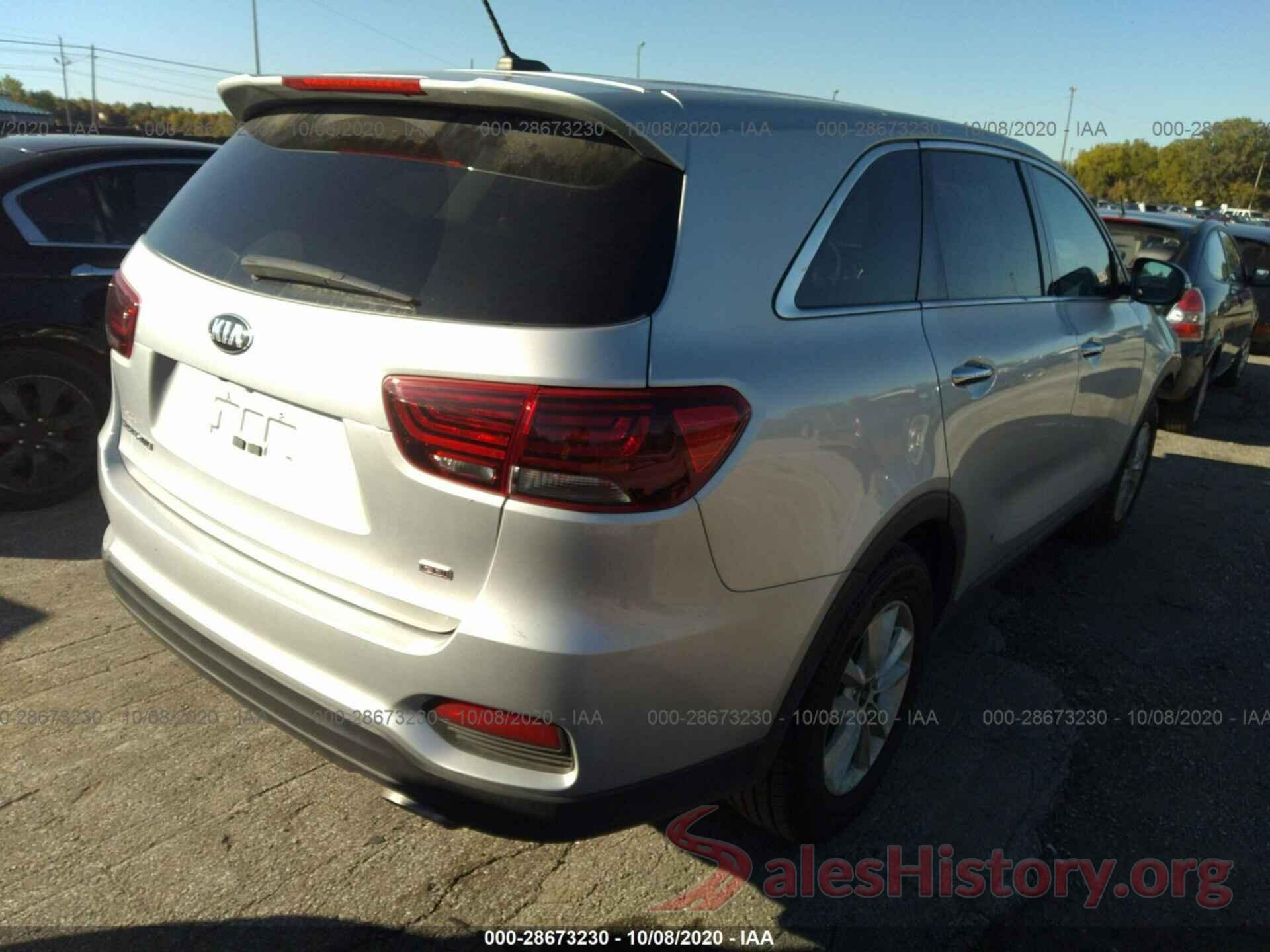 5XYPG4A39KG581067 2019 KIA SORENTO