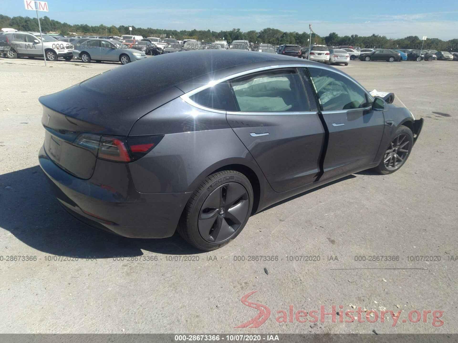 5YJ3E1EA1JF123847 2018 TESLA MODEL 3