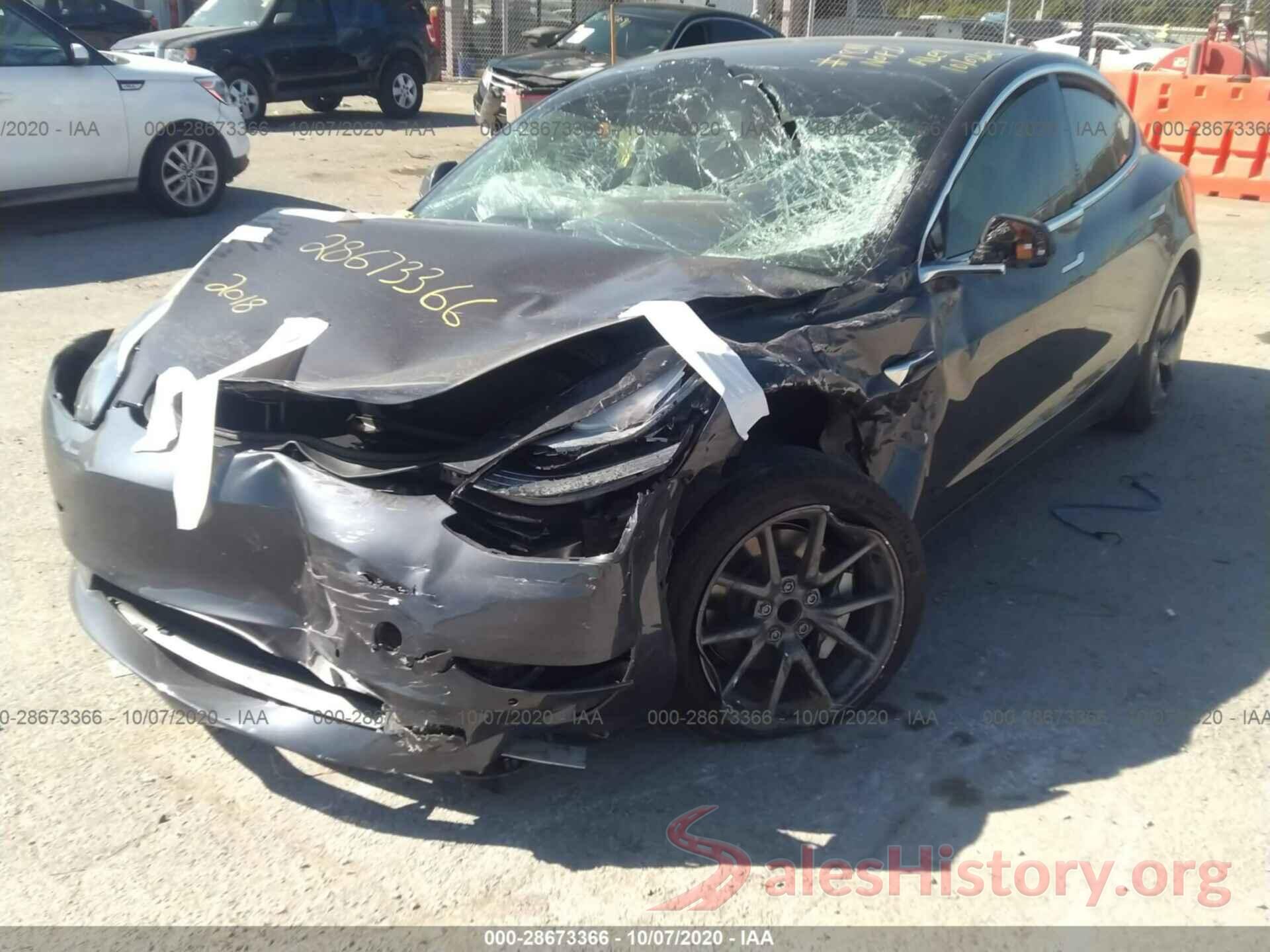 5YJ3E1EA1JF123847 2018 TESLA MODEL 3