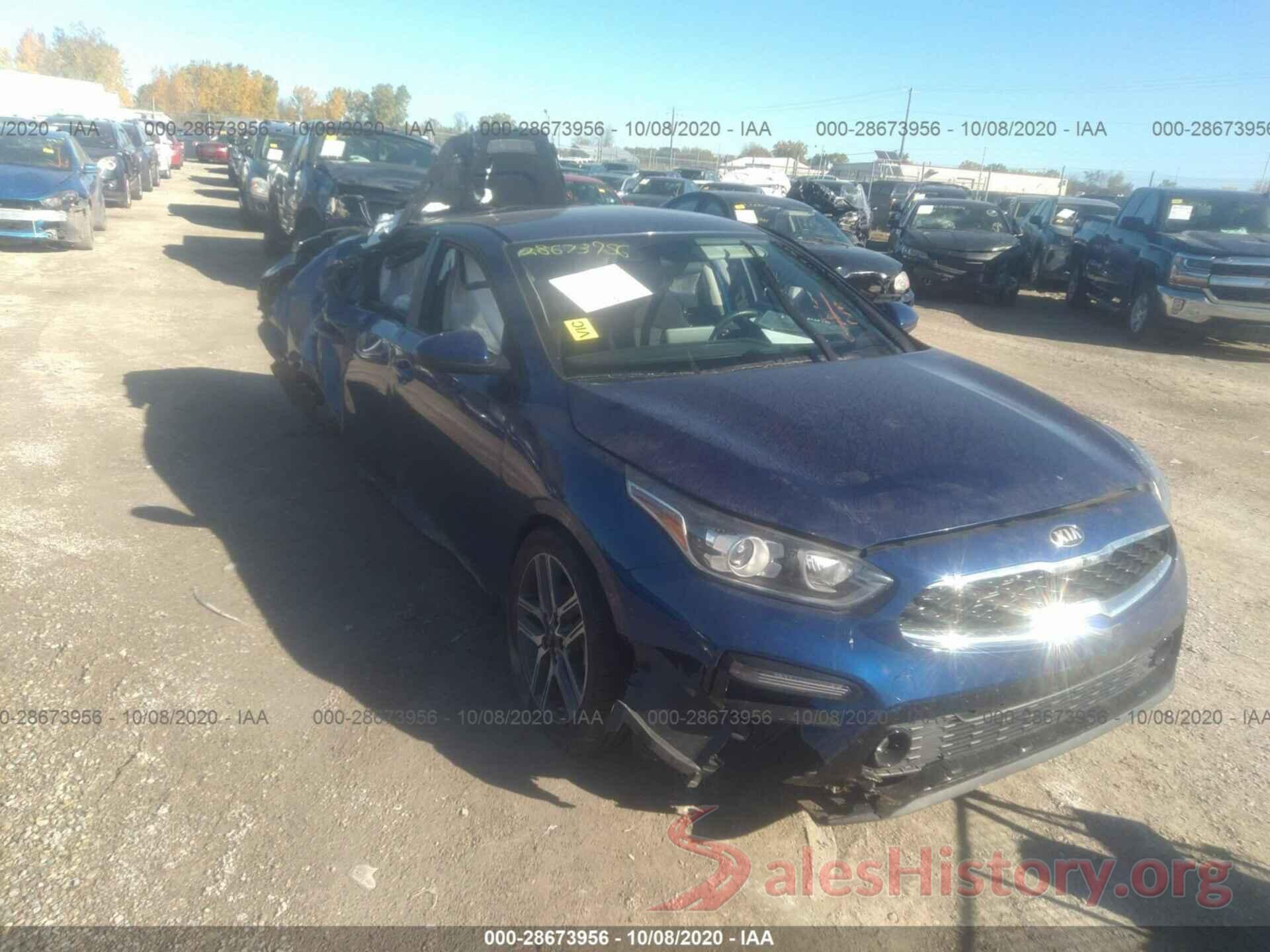 3KPF34AD6KE064516 2019 KIA FORTE