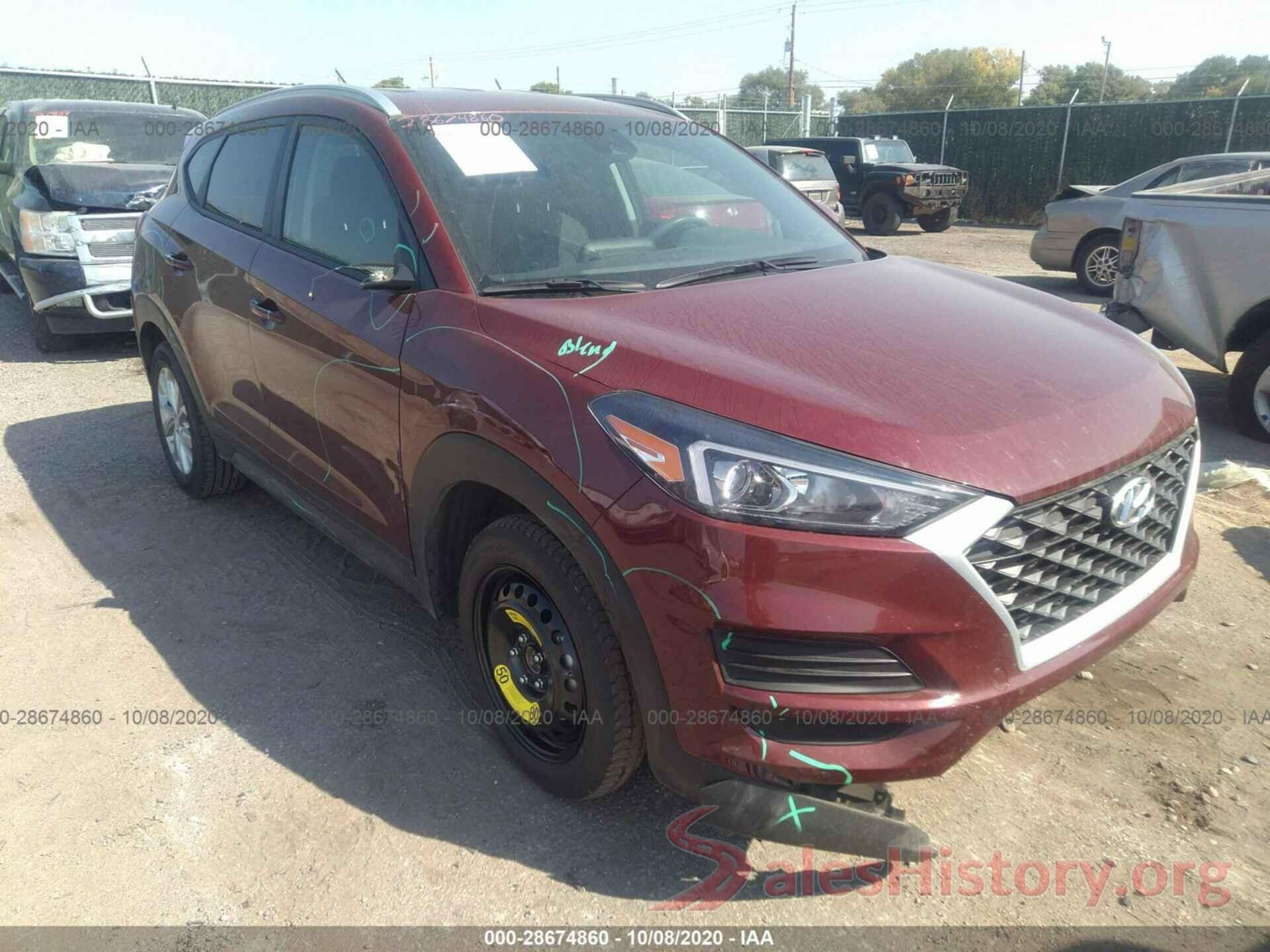 KM8J33A43KU027750 2019 HYUNDAI TUCSON