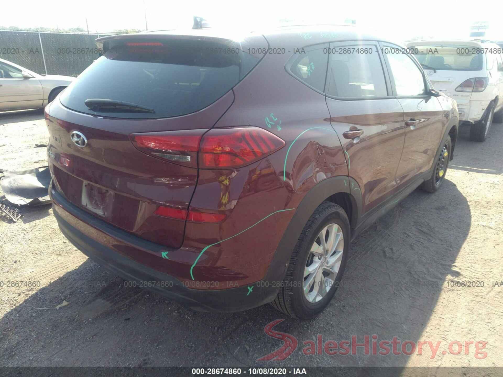 KM8J33A43KU027750 2019 HYUNDAI TUCSON