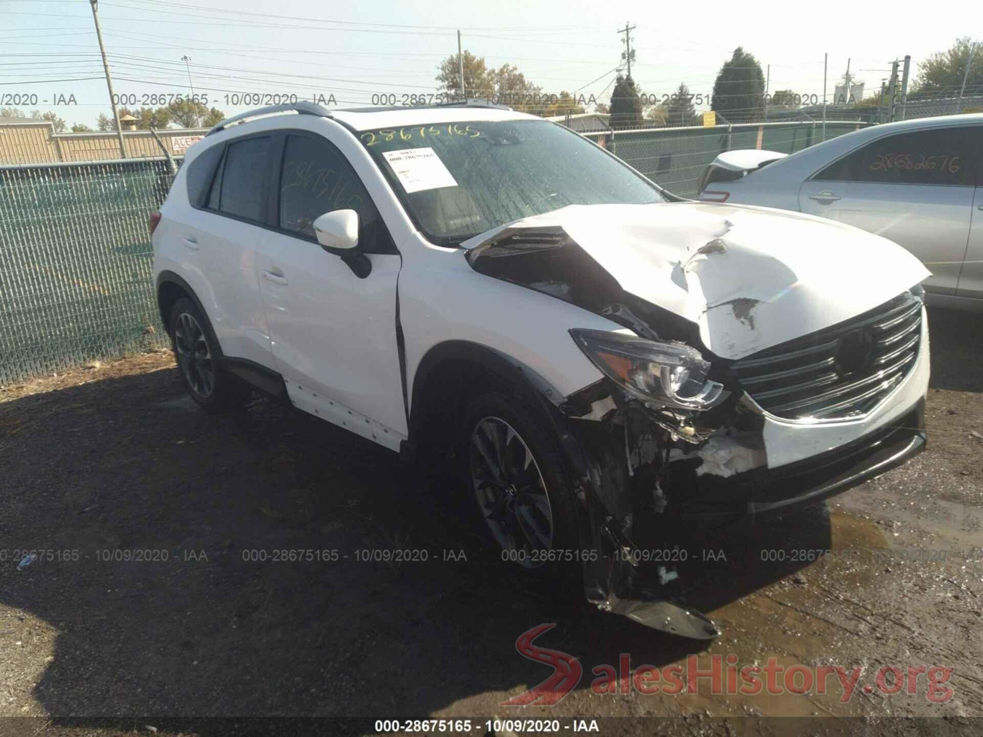 JM3KE4DY4G0731372 2016 MAZDA CX-5