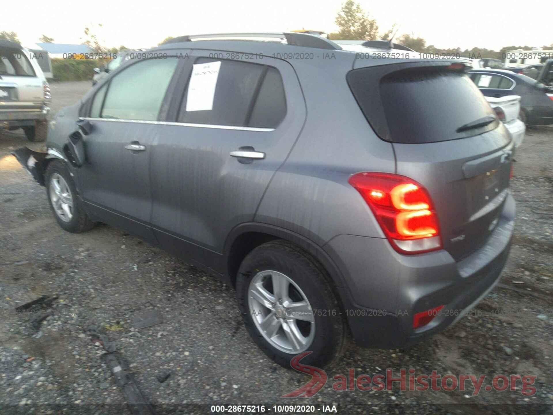 3GNCJLSB1LL275420 2020 CHEVROLET TRAX