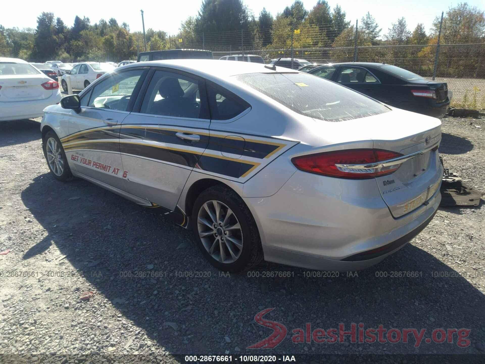 3FA6P0LU0HR382259 2017 FORD FUSION