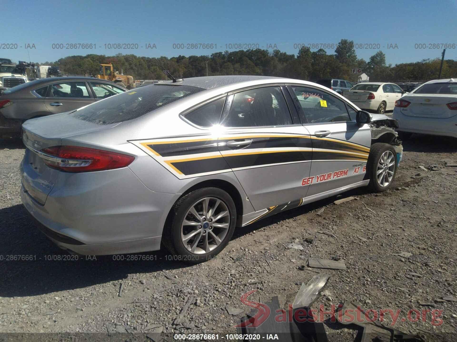 3FA6P0LU0HR382259 2017 FORD FUSION