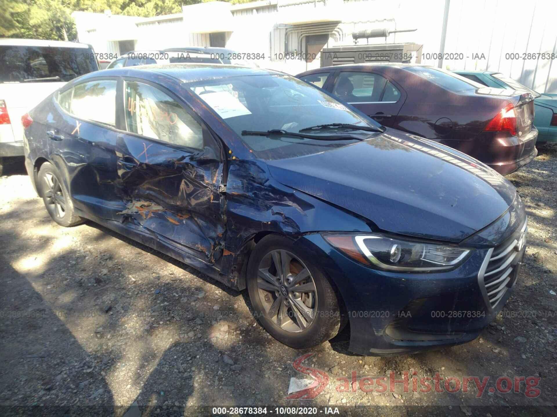 5NPD84LFXJH262260 2018 HYUNDAI ELANTRA