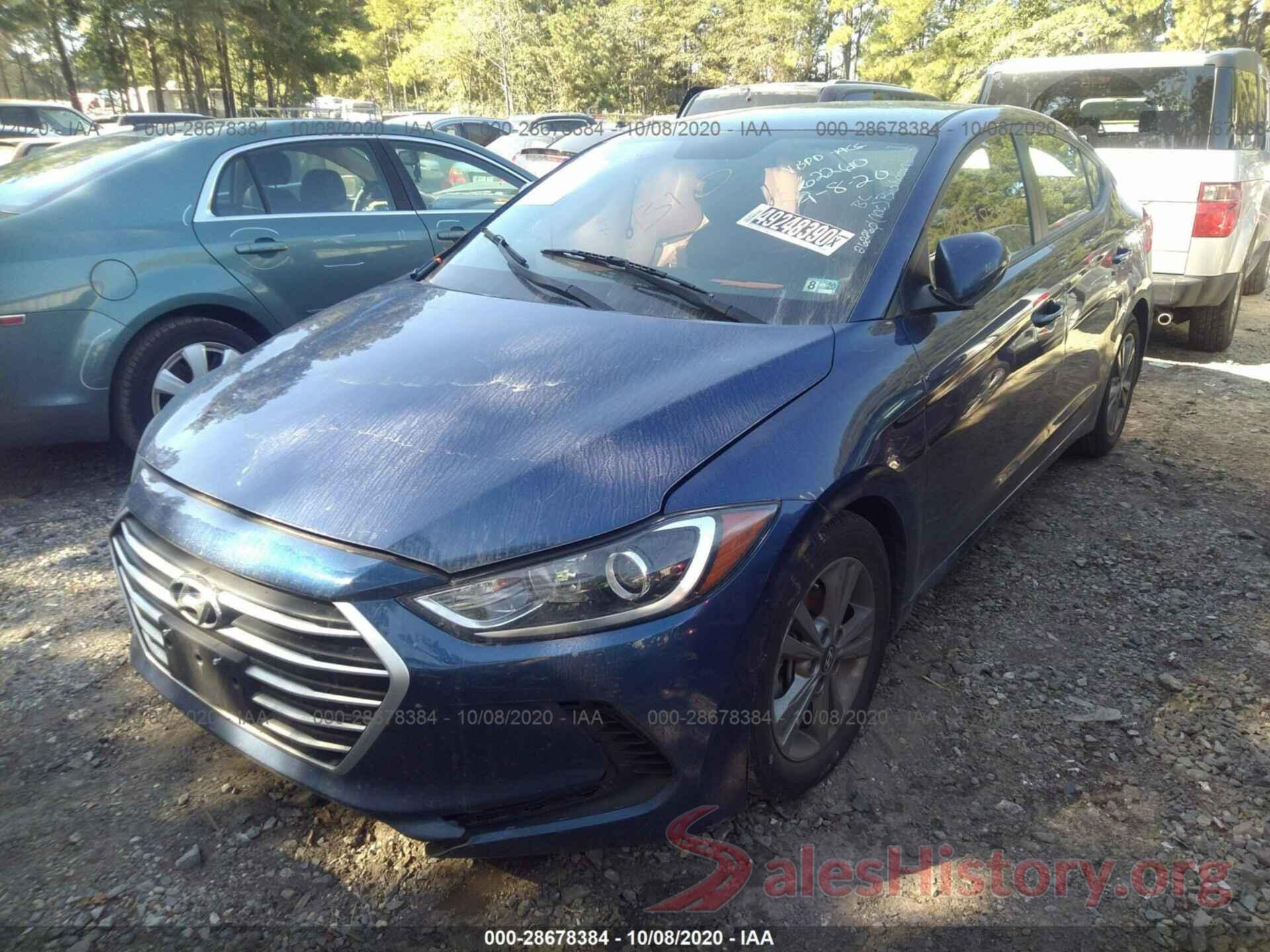 5NPD84LFXJH262260 2018 HYUNDAI ELANTRA