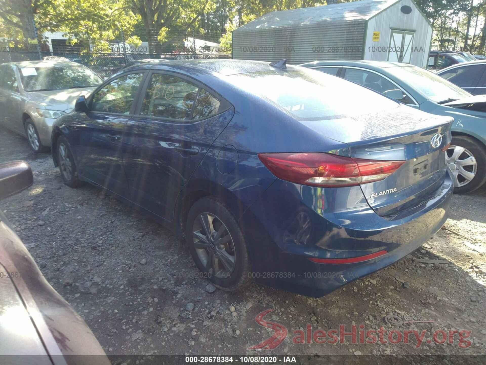 5NPD84LFXJH262260 2018 HYUNDAI ELANTRA