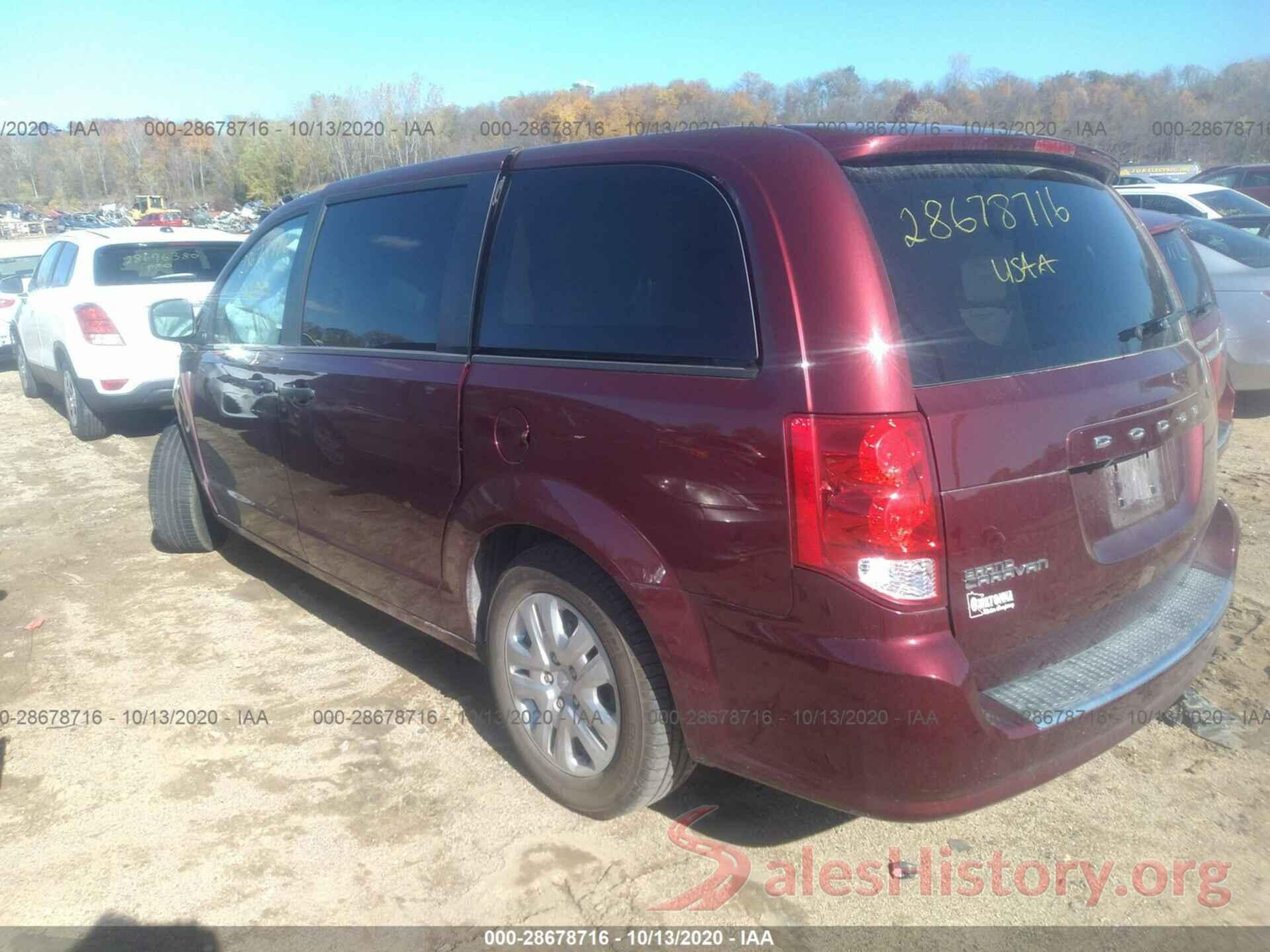 2C4RDGBG8KR501936 2019 DODGE GRAND CARAVAN