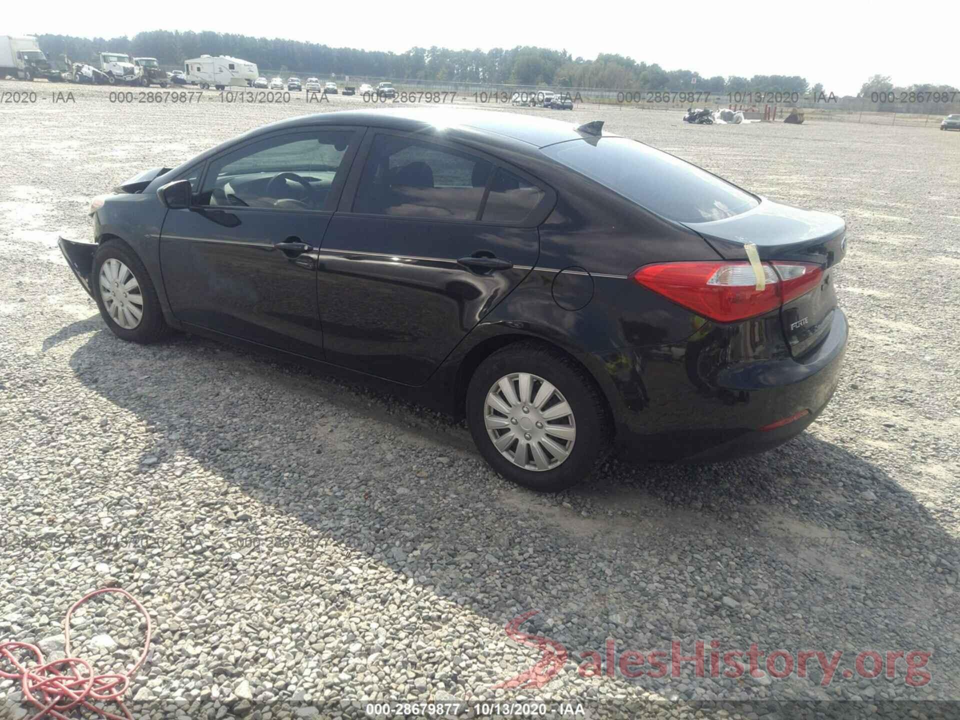 KNAFK4A60G5488049 2016 KIA FORTE