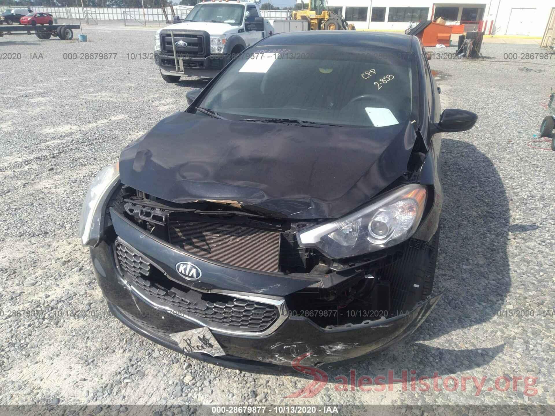 KNAFK4A60G5488049 2016 KIA FORTE