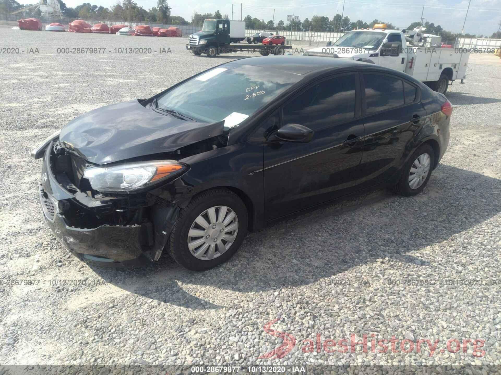 KNAFK4A60G5488049 2016 KIA FORTE