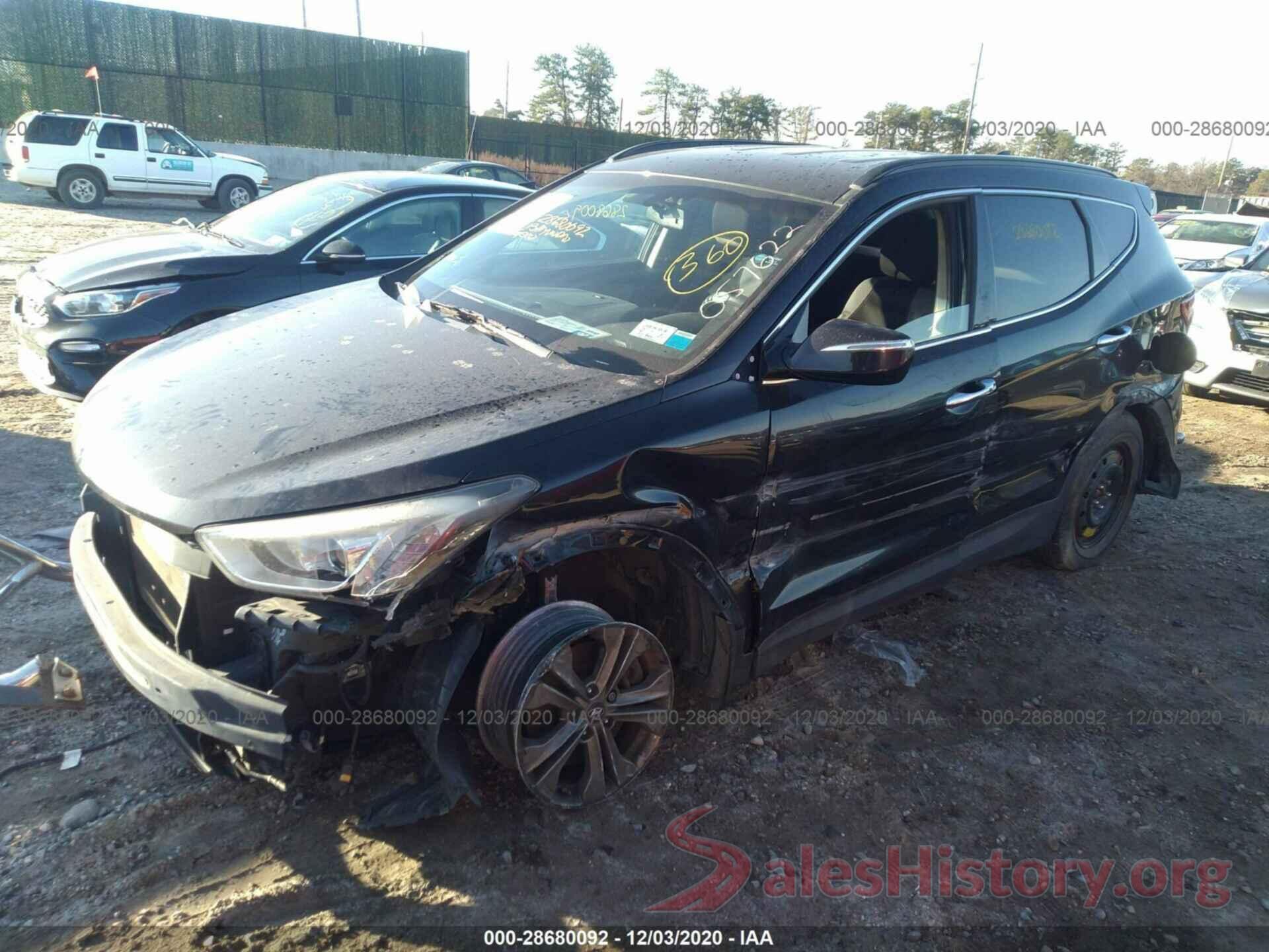 5XYZUDLB9DG057622 2013 HYUNDAI SANTA FE