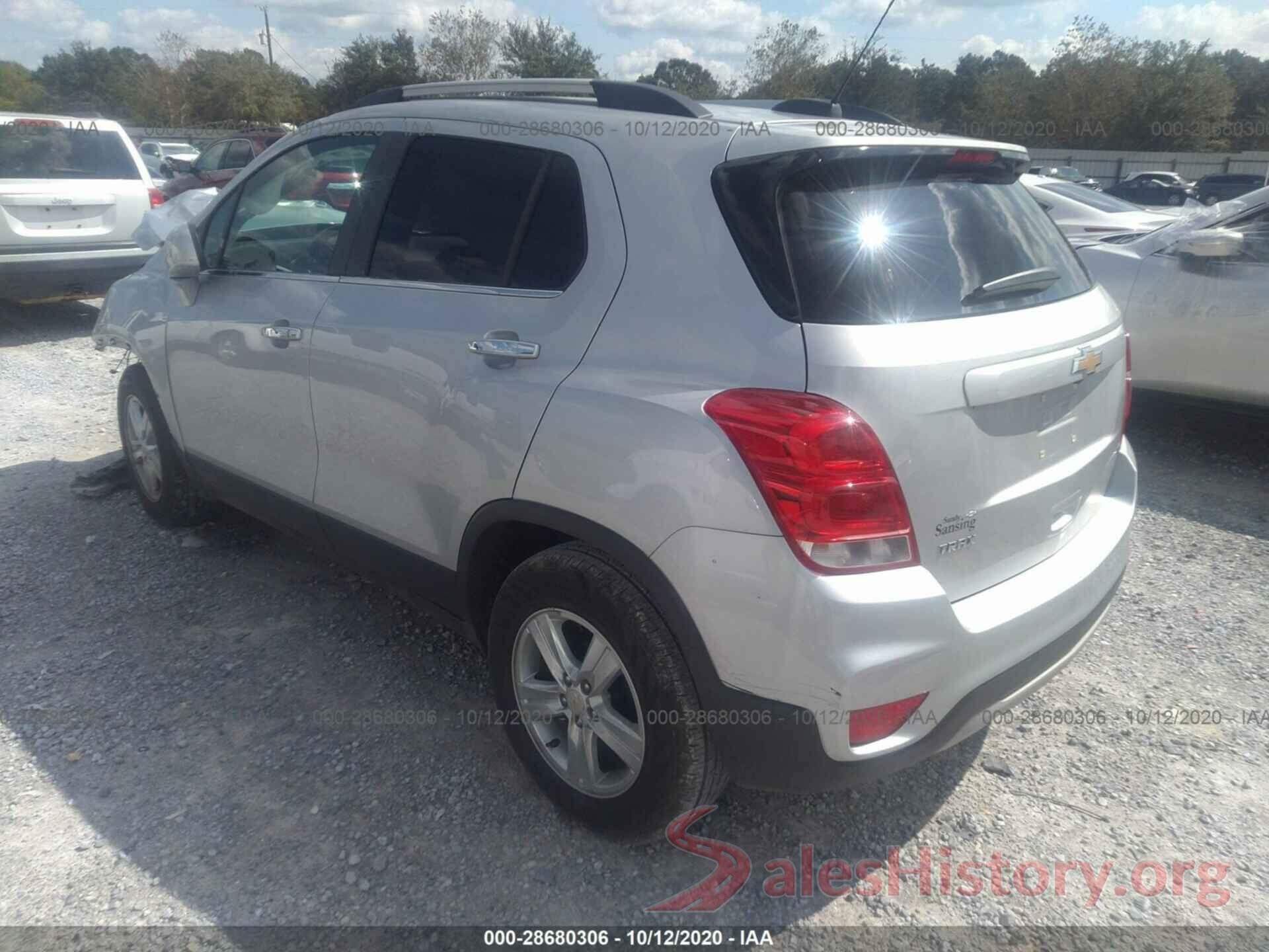 3GNCJLSB6JL361822 2018 CHEVROLET TRAX