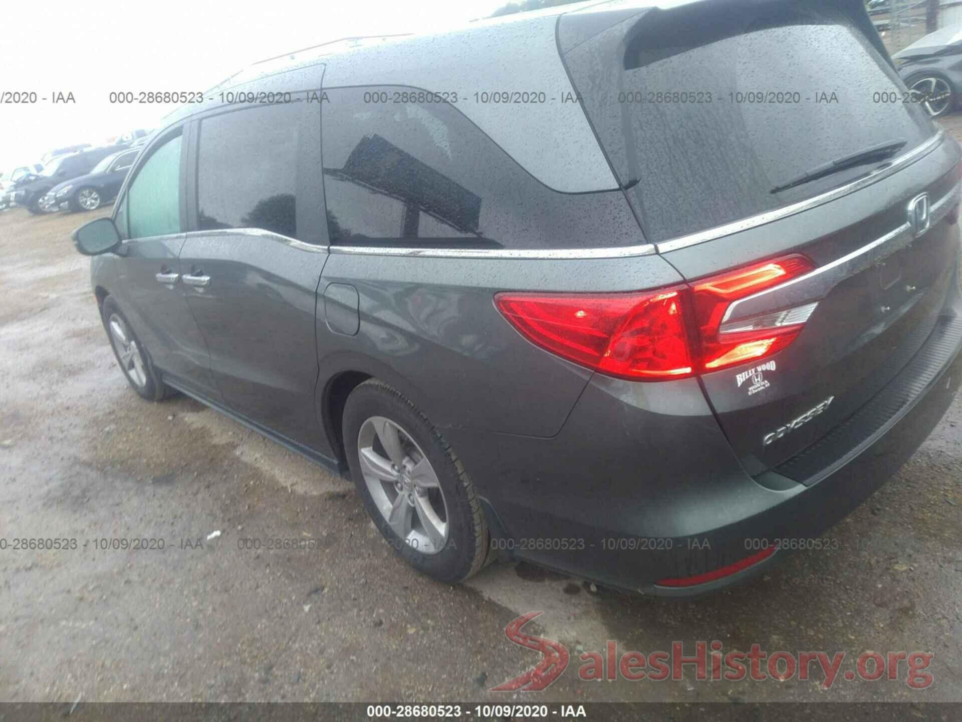 5FNRL6H73KB008732 2019 HONDA ODYSSEY