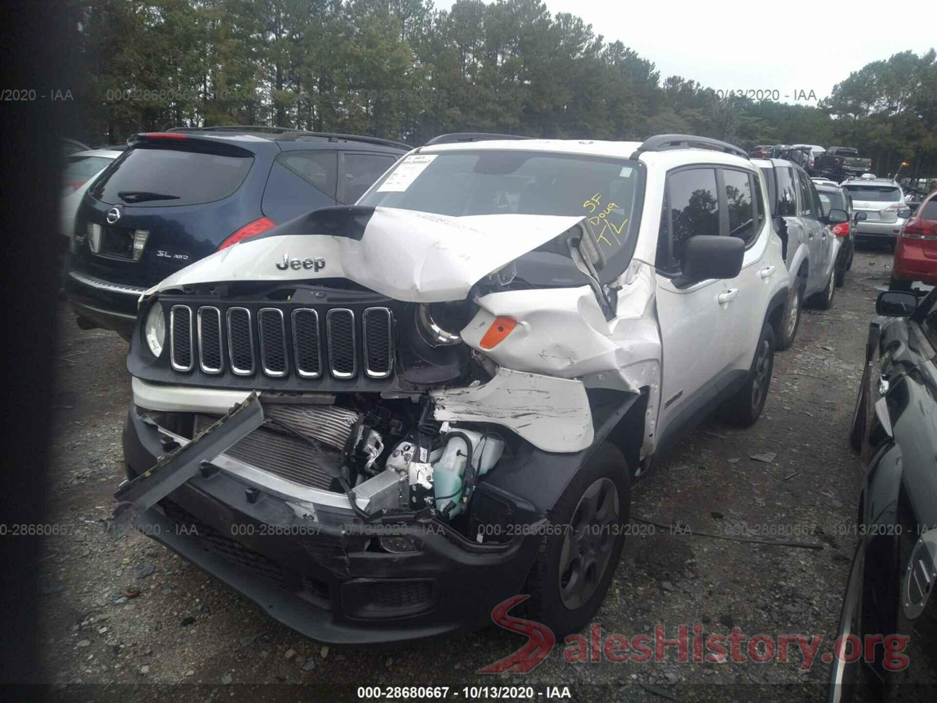 ZACCJBAB0JPG71461 2018 JEEP RENEGADE