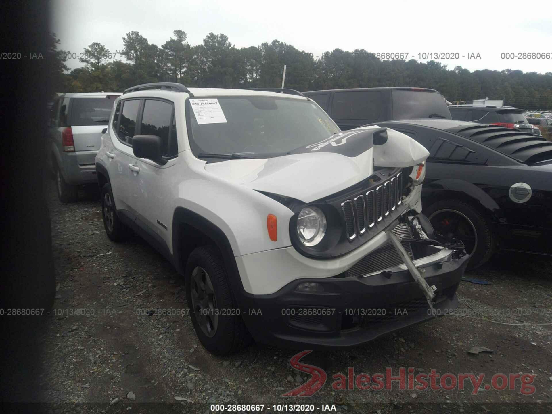 ZACCJBAB0JPG71461 2018 JEEP RENEGADE