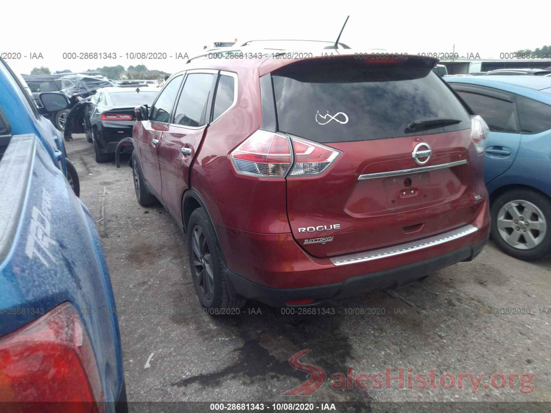 5N1AT2MT6GC858086 2016 NISSAN ROGUE