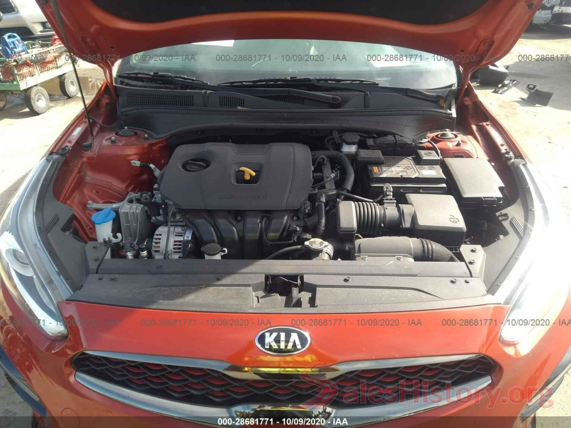 3KPF34AD5LE160588 2020 KIA FORTE