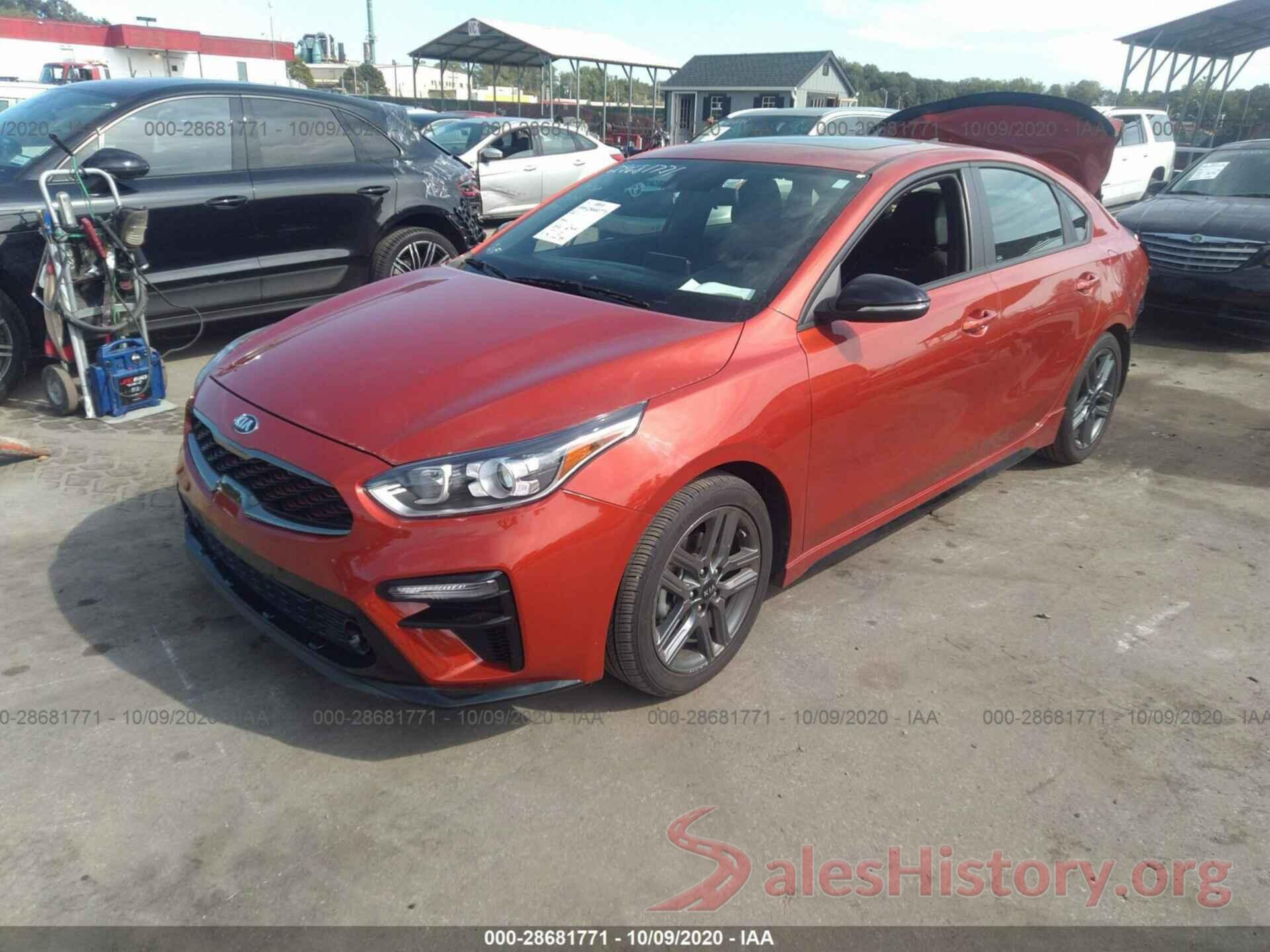 3KPF34AD5LE160588 2020 KIA FORTE