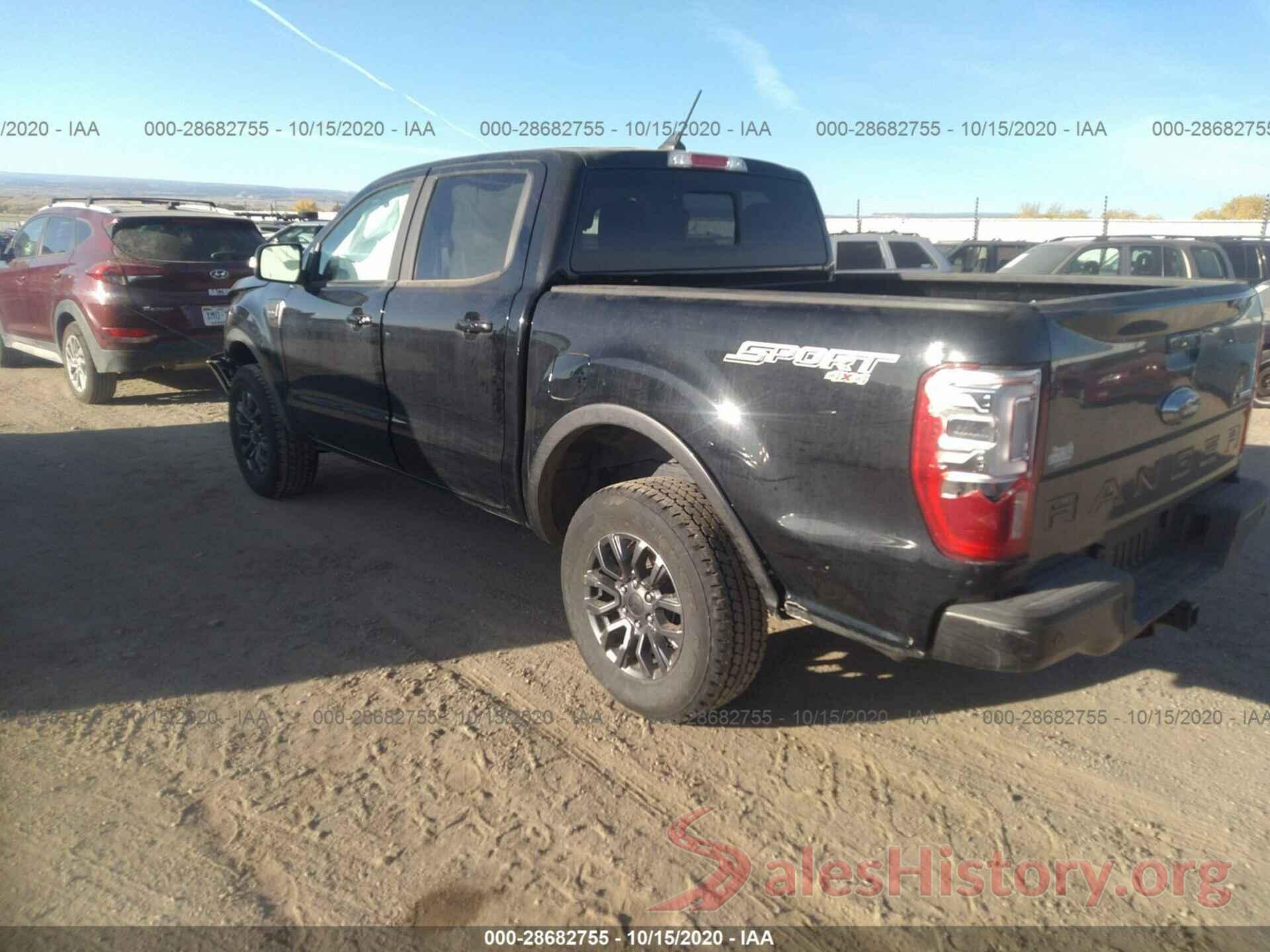 1FTER4FHXLLA25099 2020 FORD RANGER