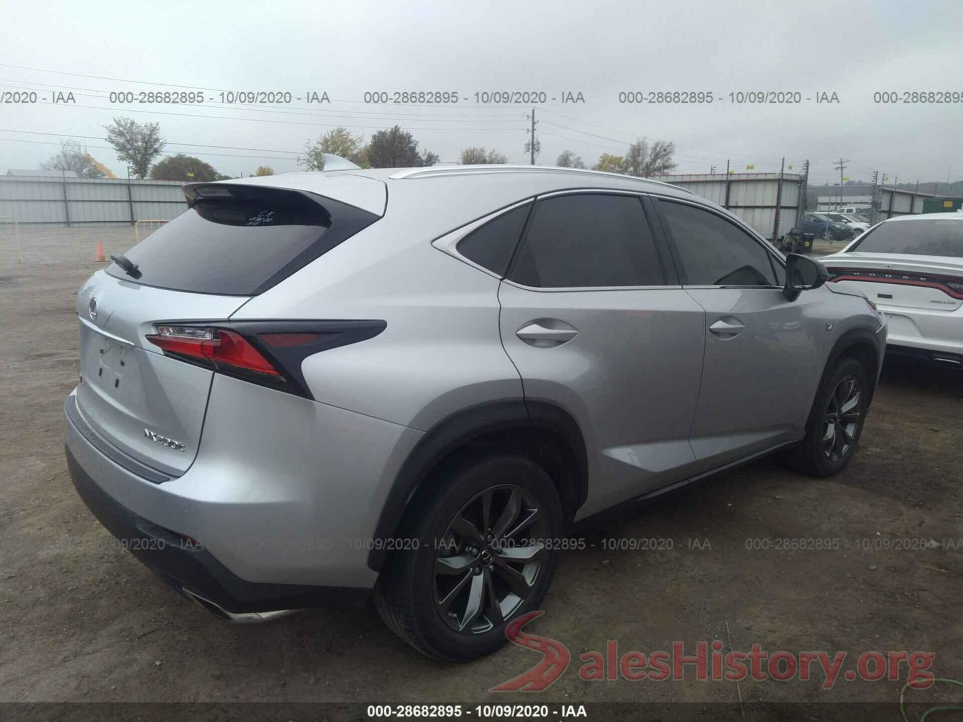 JTJBARBZ2H2099407 2017 LEXUS NX