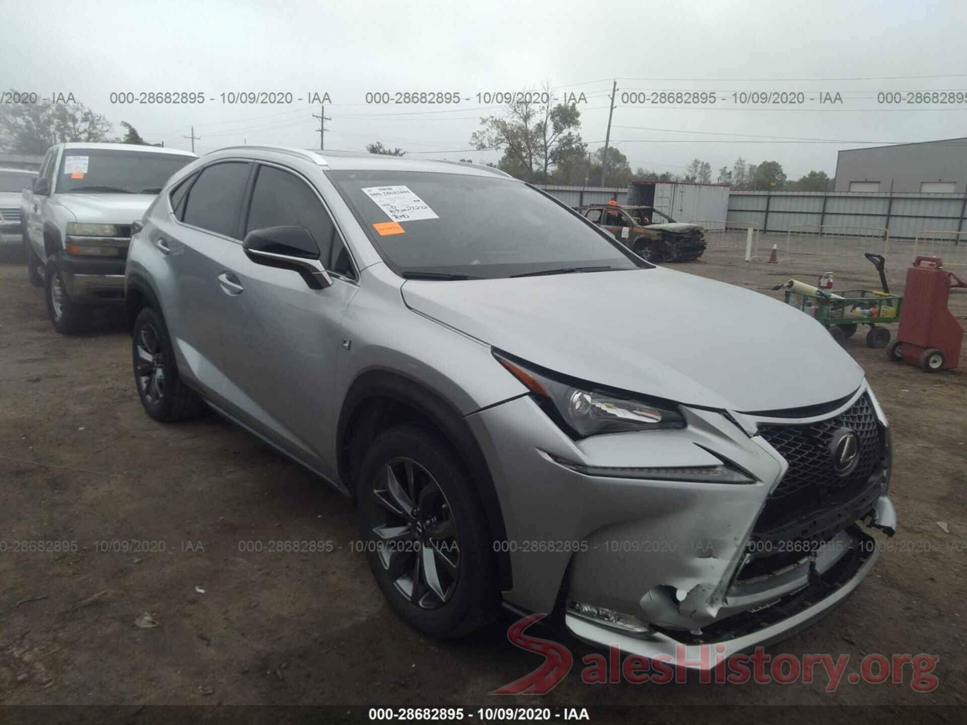 JTJBARBZ2H2099407 2017 LEXUS NX