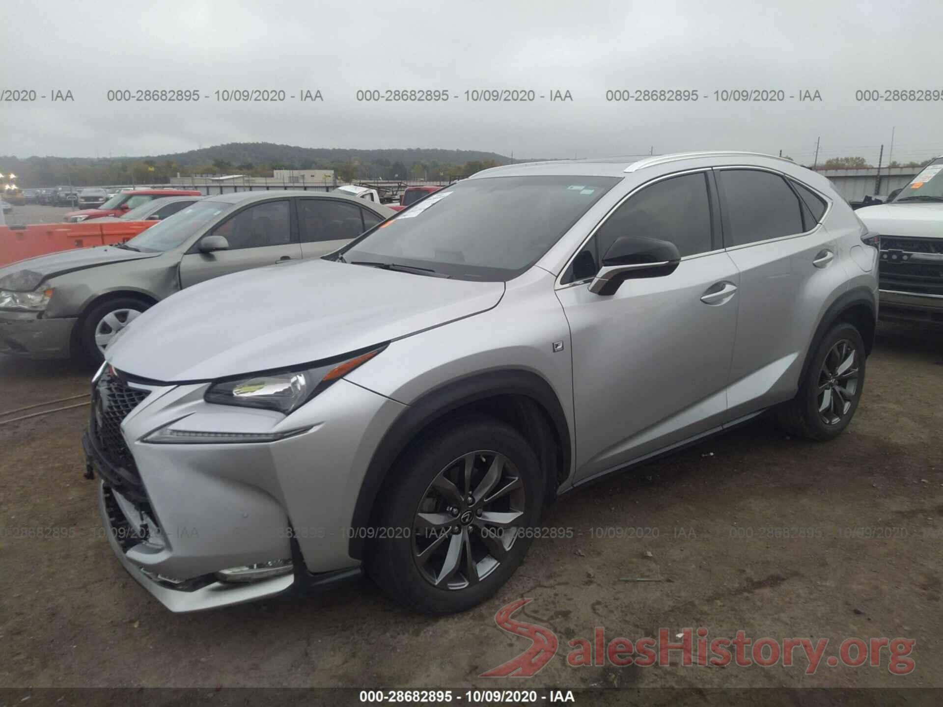 JTJBARBZ2H2099407 2017 LEXUS NX