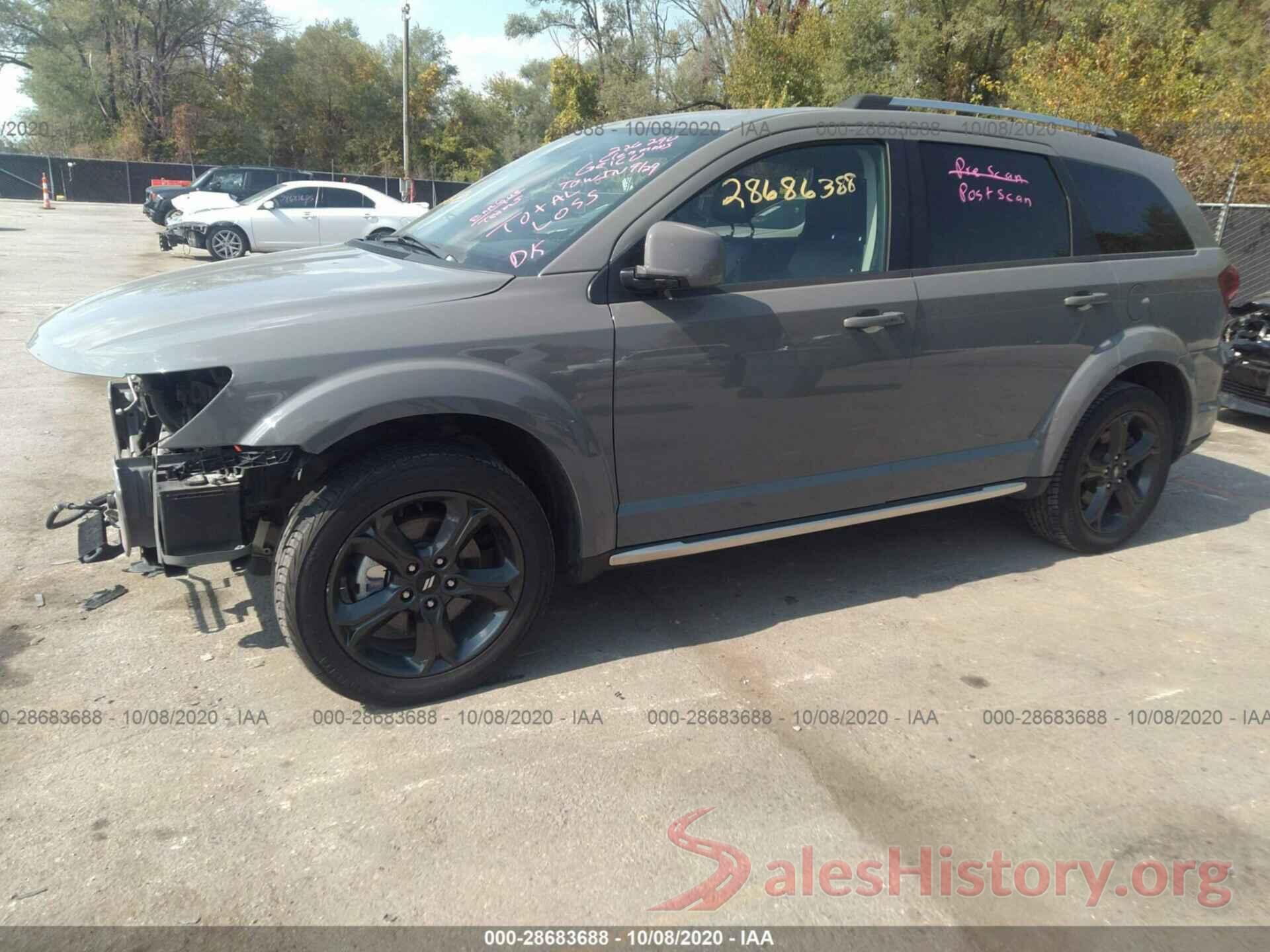 3C4PDDGGXKT759368 2019 DODGE JOURNEY