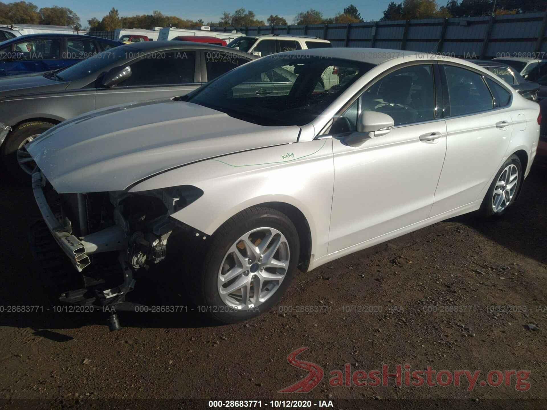 3FA6P0H7XGR212086 2016 FORD FUSION