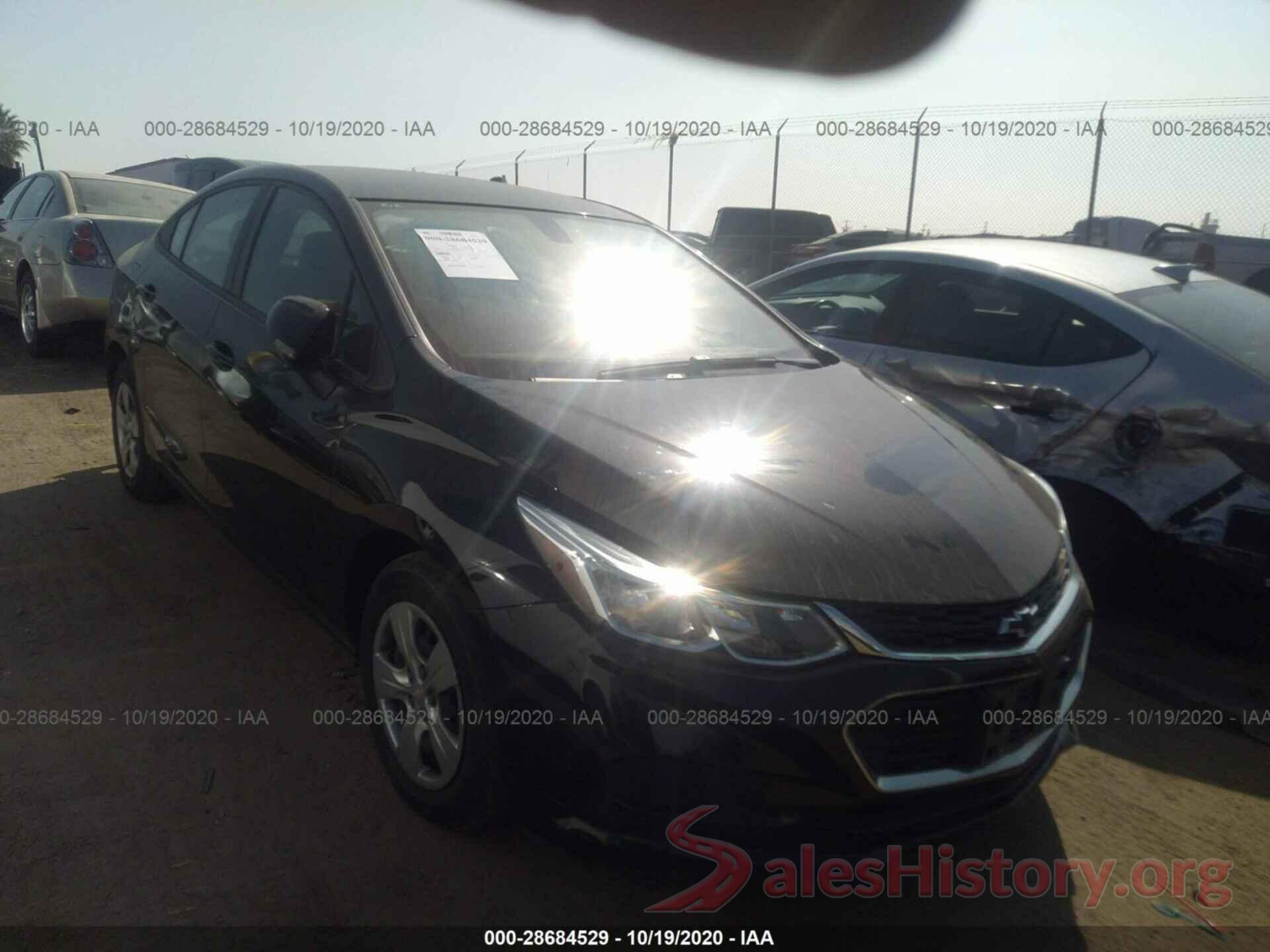 1G1BC5SM3J7208307 2018 CHEVROLET CRUZE