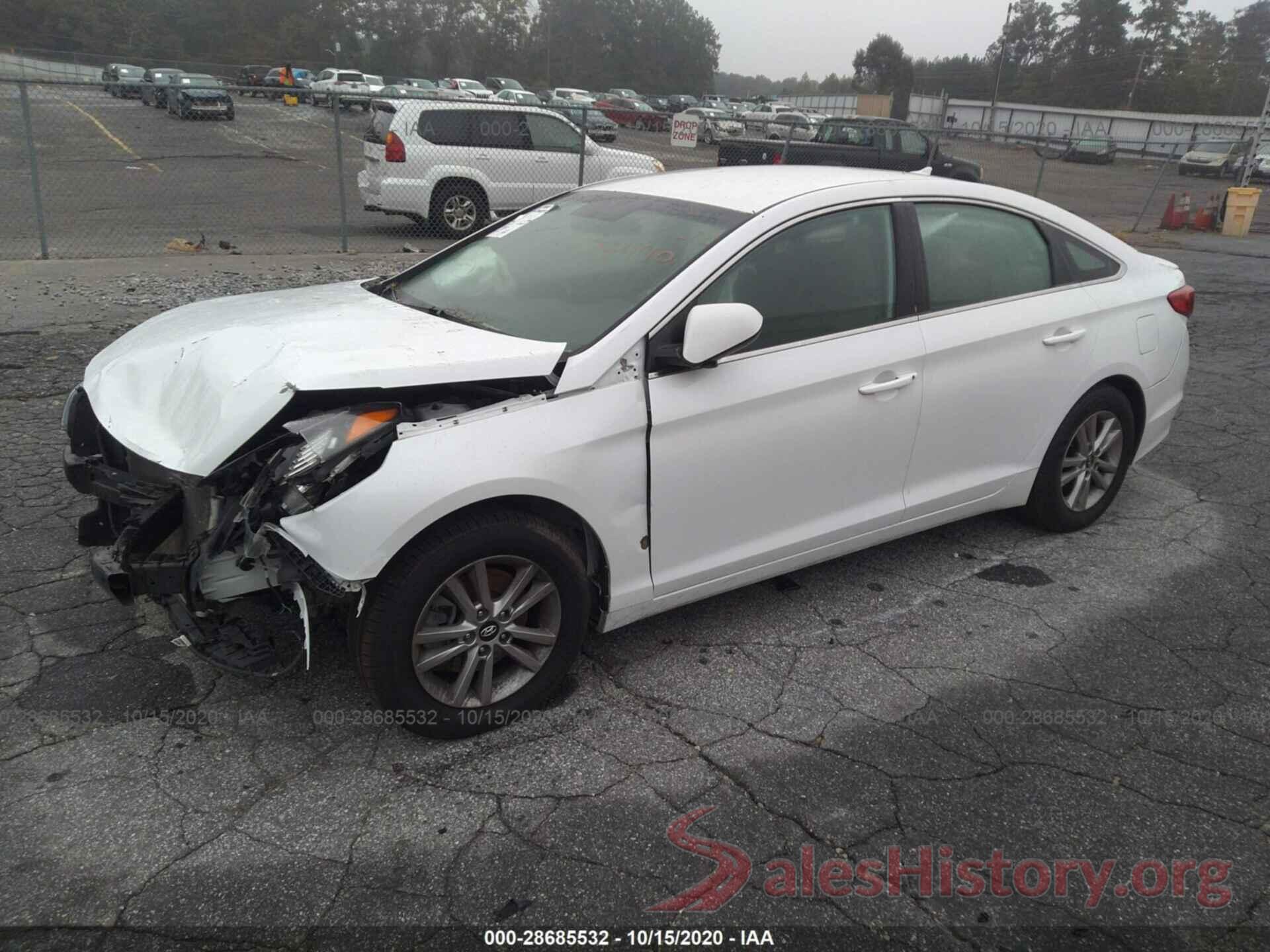 5NPE24AFXHH497440 2017 HYUNDAI SONATA