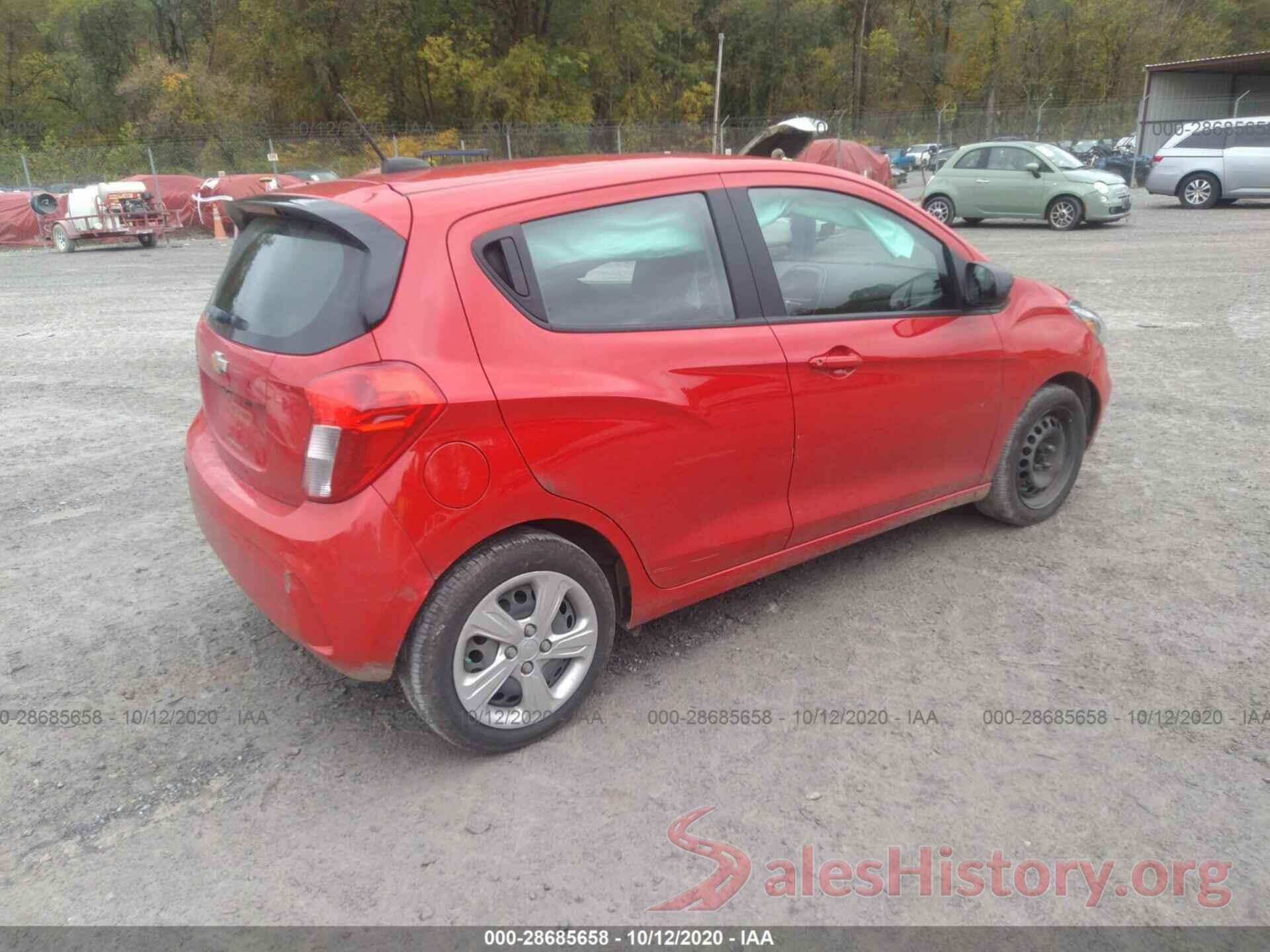 KL8CB6SA1KC818833 2019 CHEVROLET SPARK