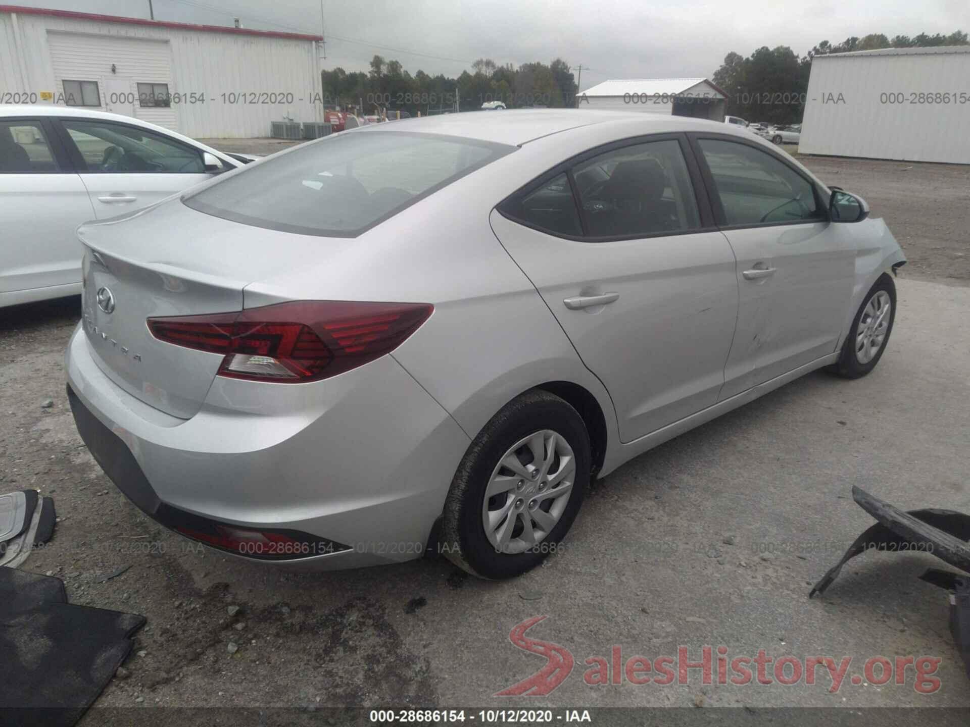 5NPD74LF7LH521213 2020 HYUNDAI ELANTRA