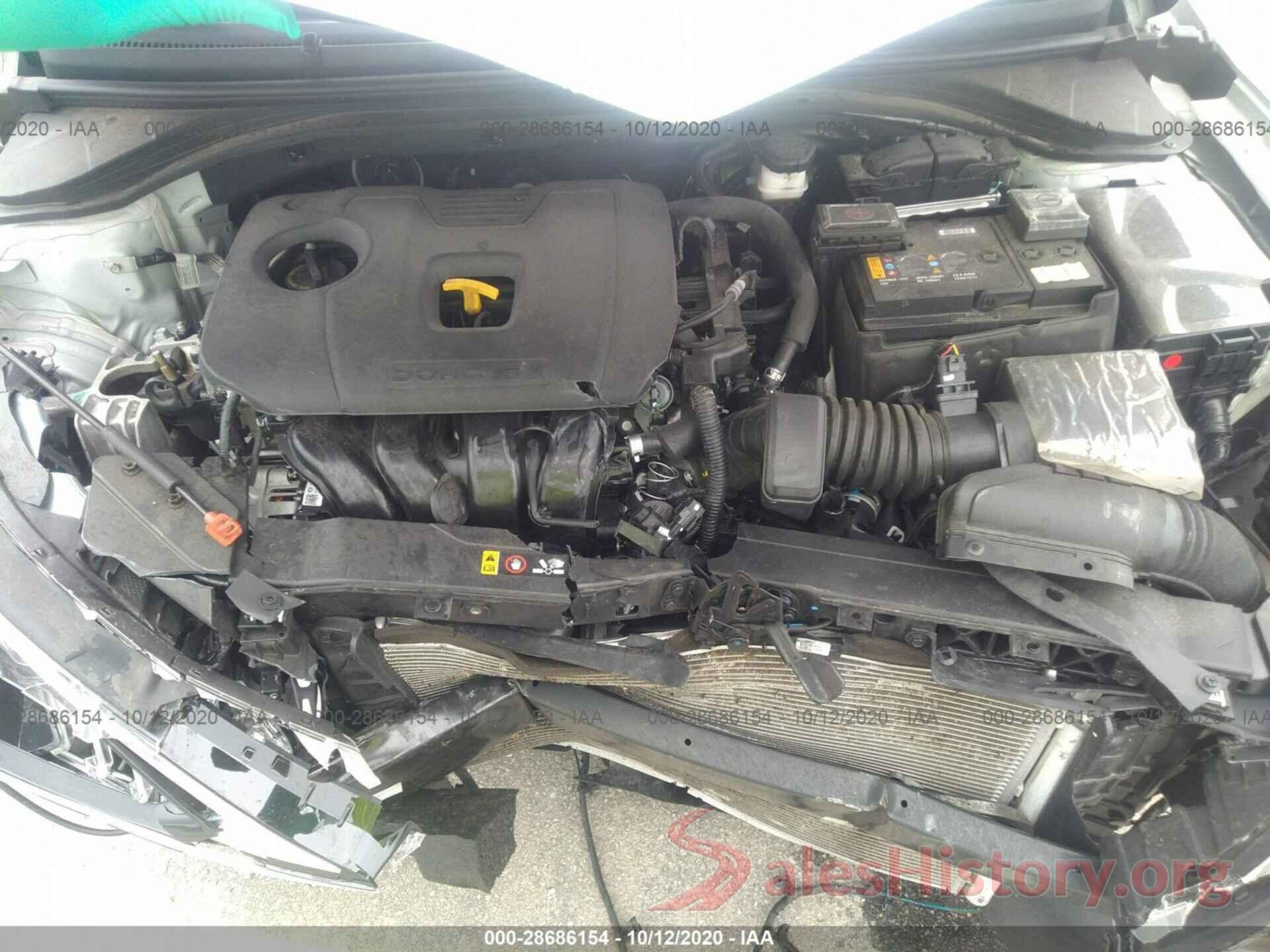 5NPD74LF7LH521213 2020 HYUNDAI ELANTRA