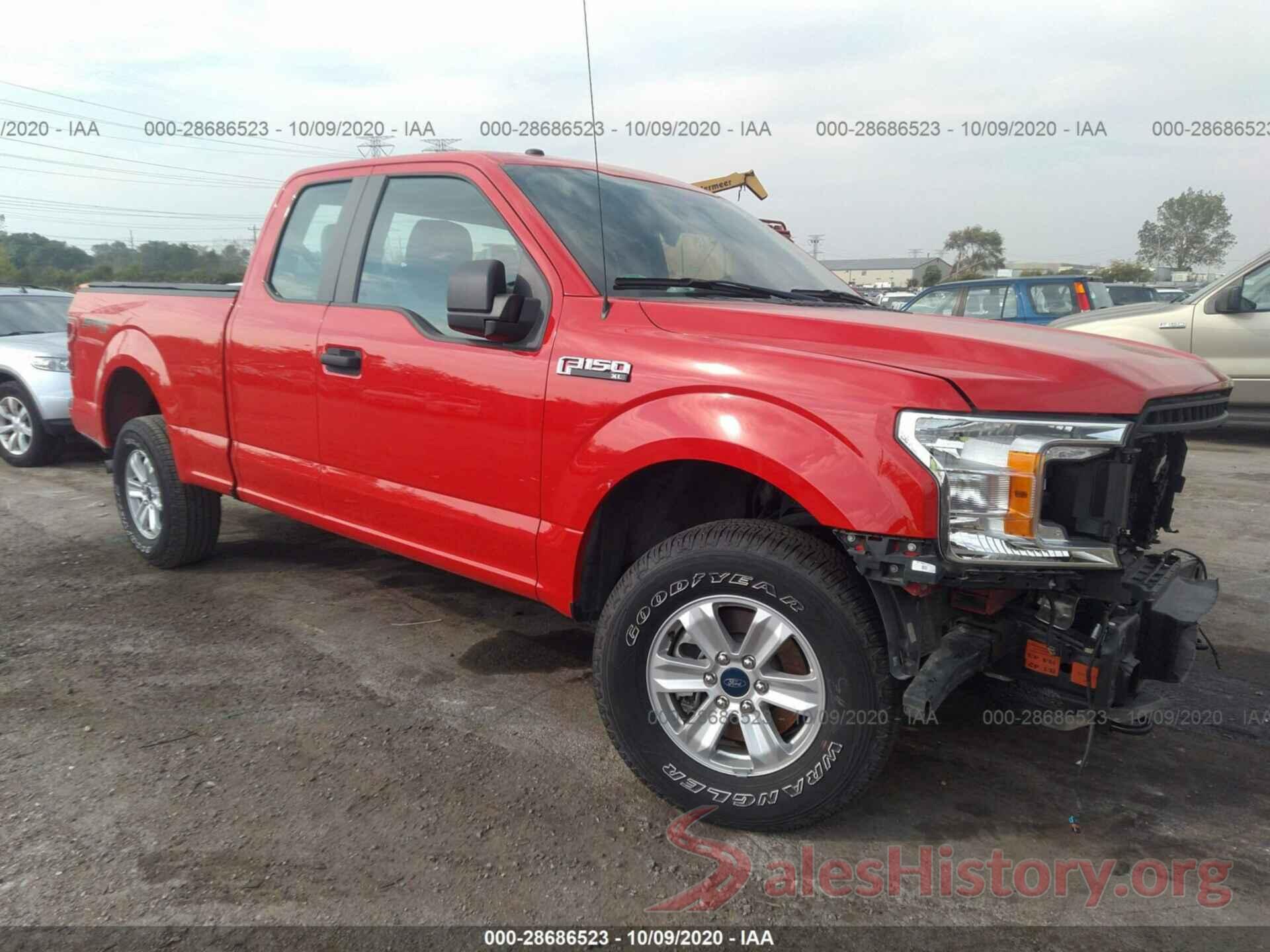 1FTEX1EPXJFE61542 2018 FORD F-150