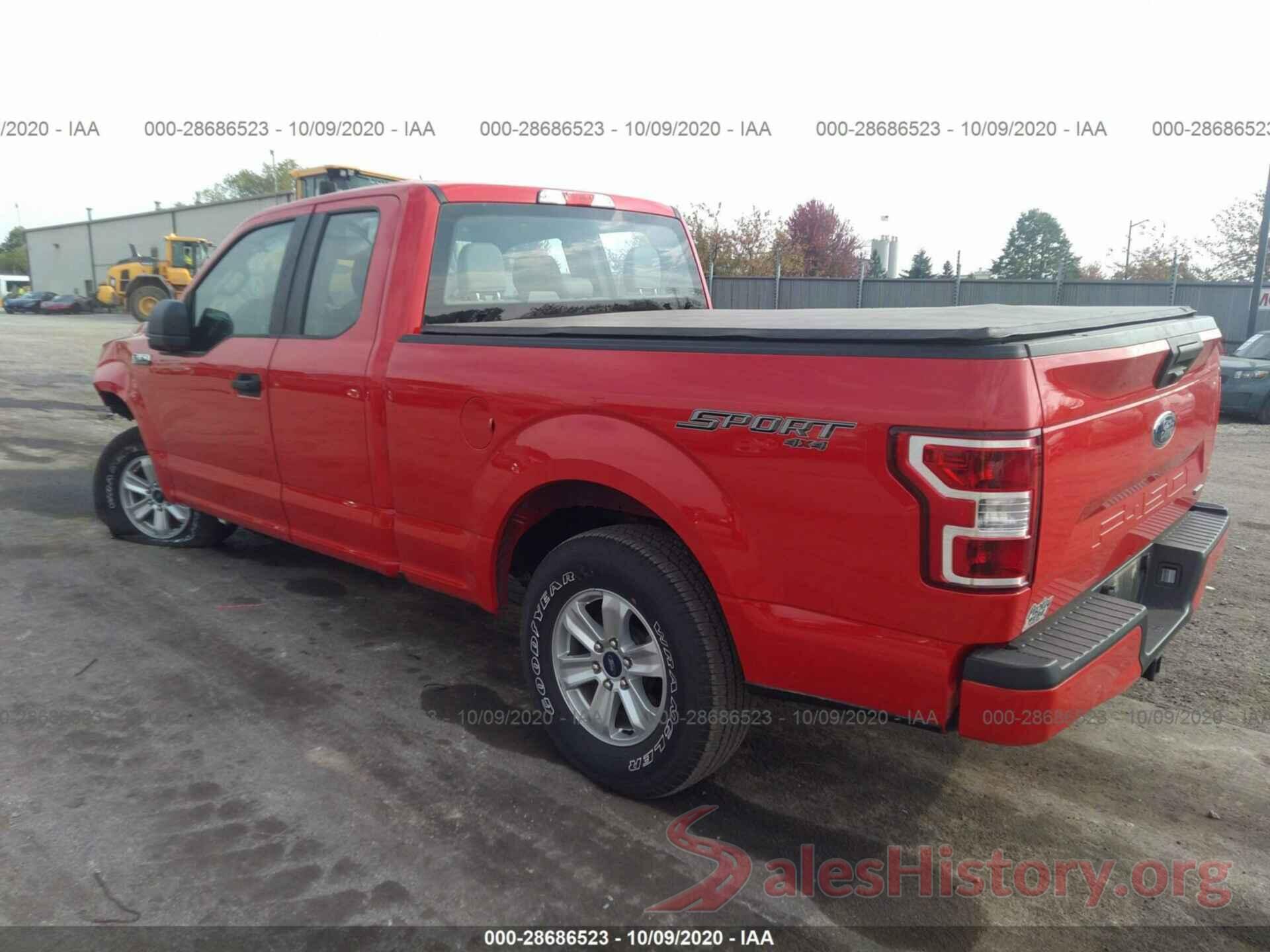 1FTEX1EPXJFE61542 2018 FORD F-150