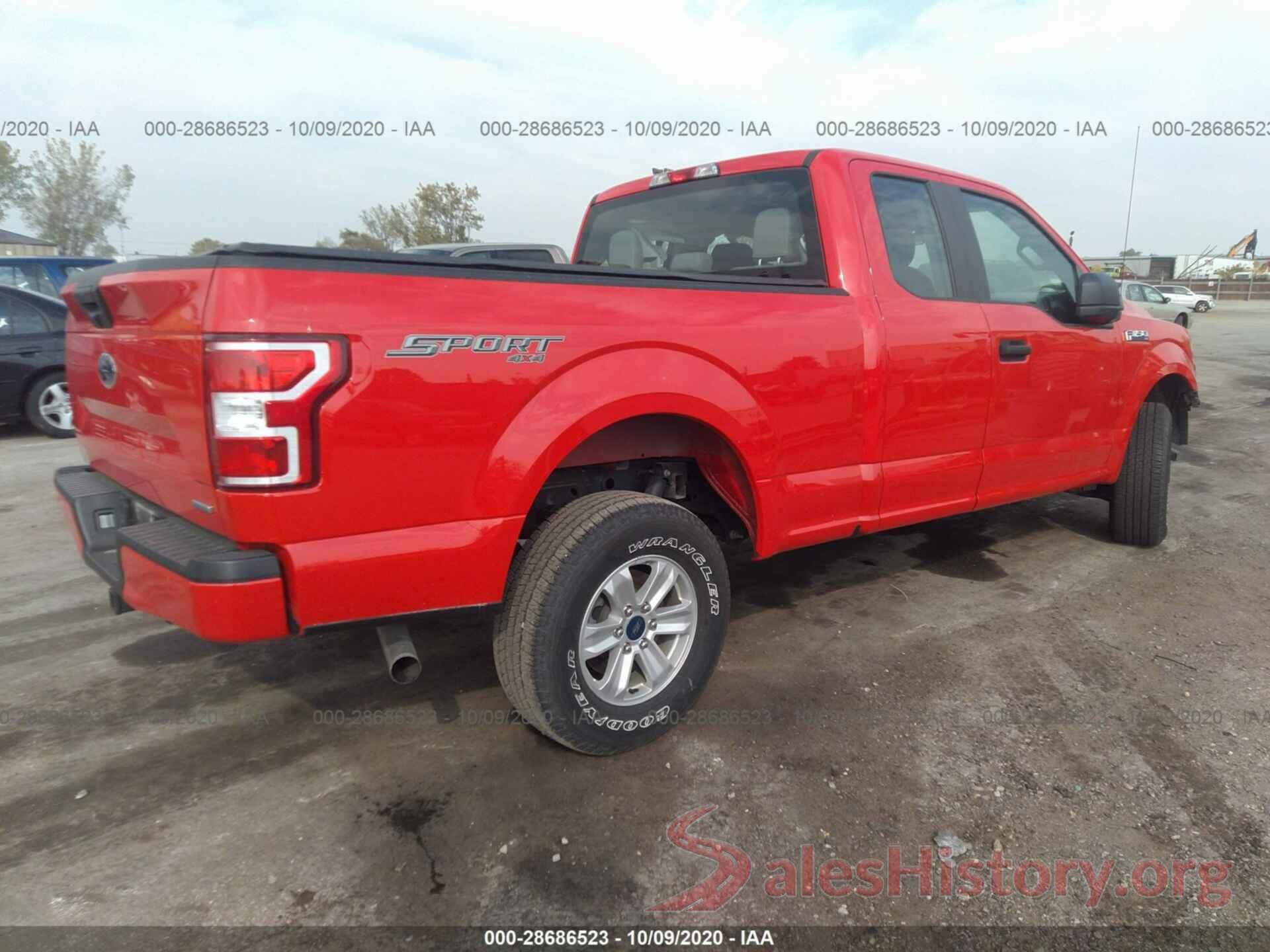 1FTEX1EPXJFE61542 2018 FORD F-150