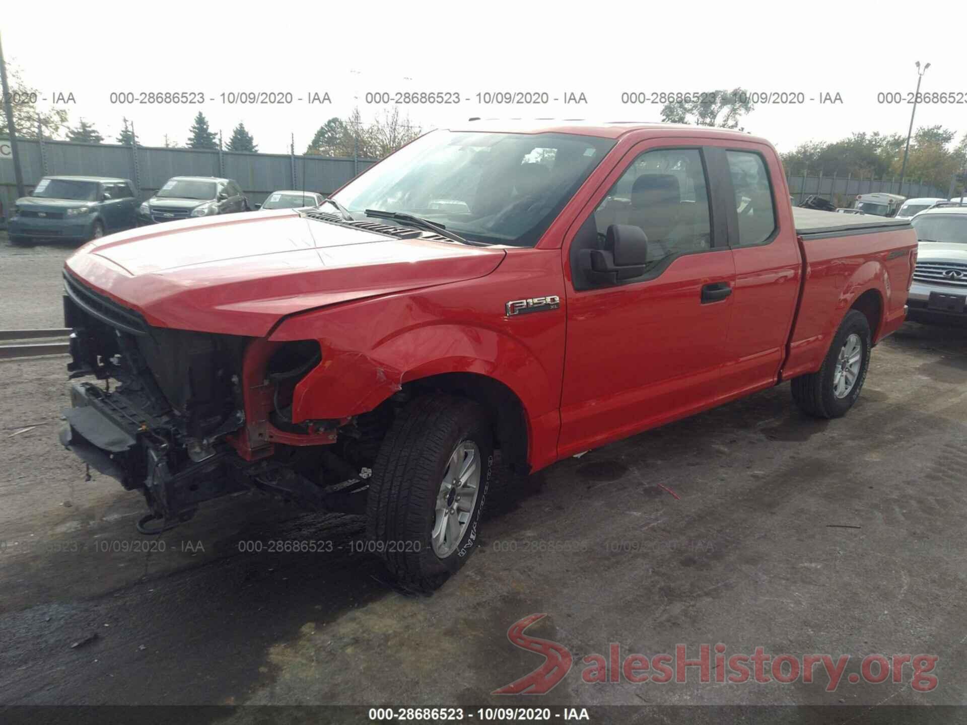 1FTEX1EPXJFE61542 2018 FORD F-150