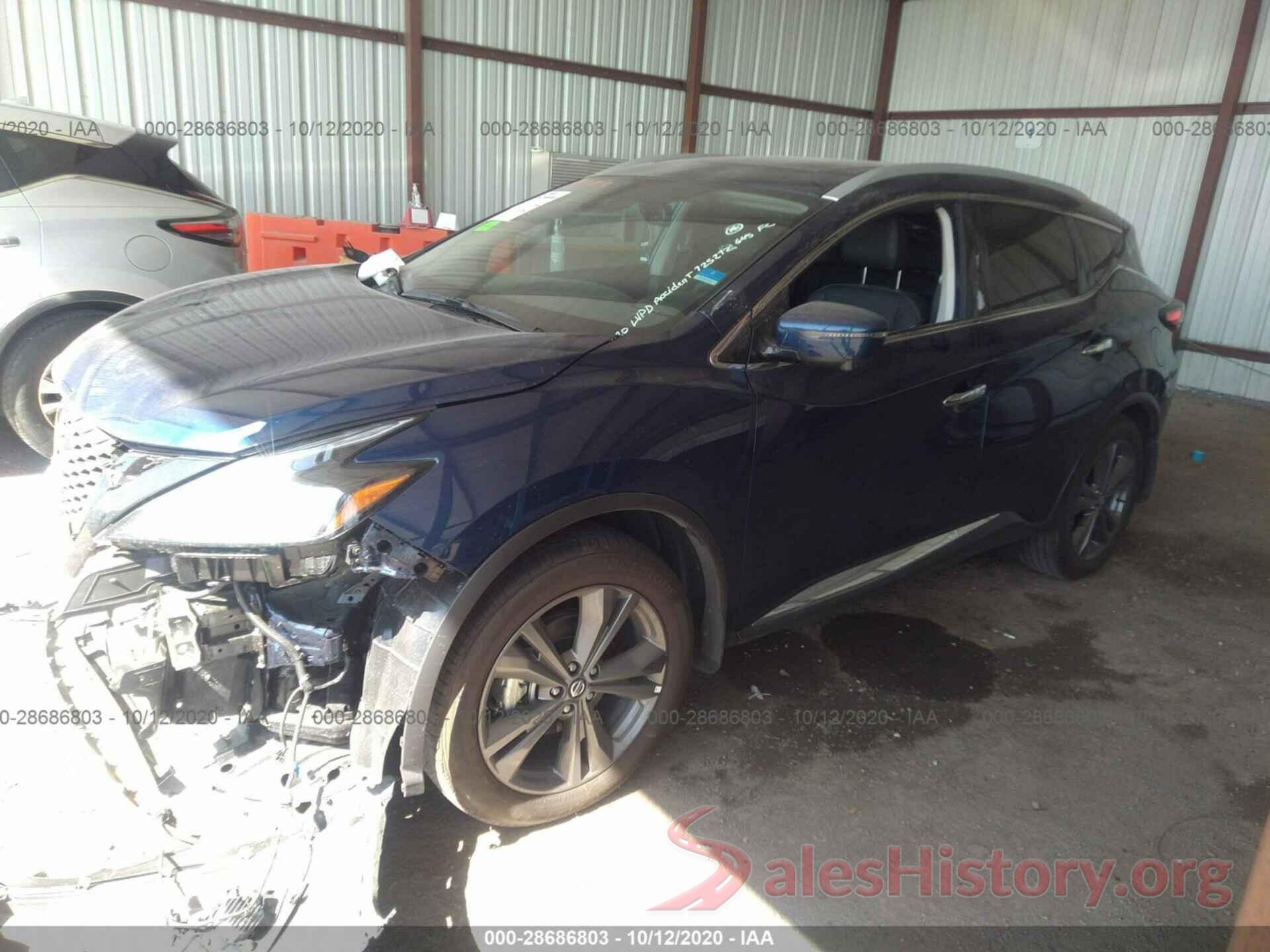 5N1AZ2DJ8LN161787 2020 NISSAN MURANO