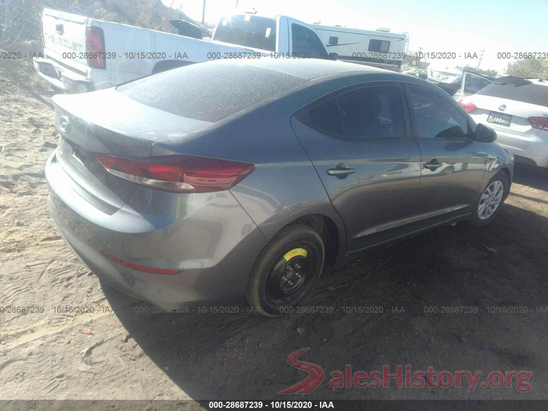 5NPD74LF9JH315744 2018 HYUNDAI ELANTRA