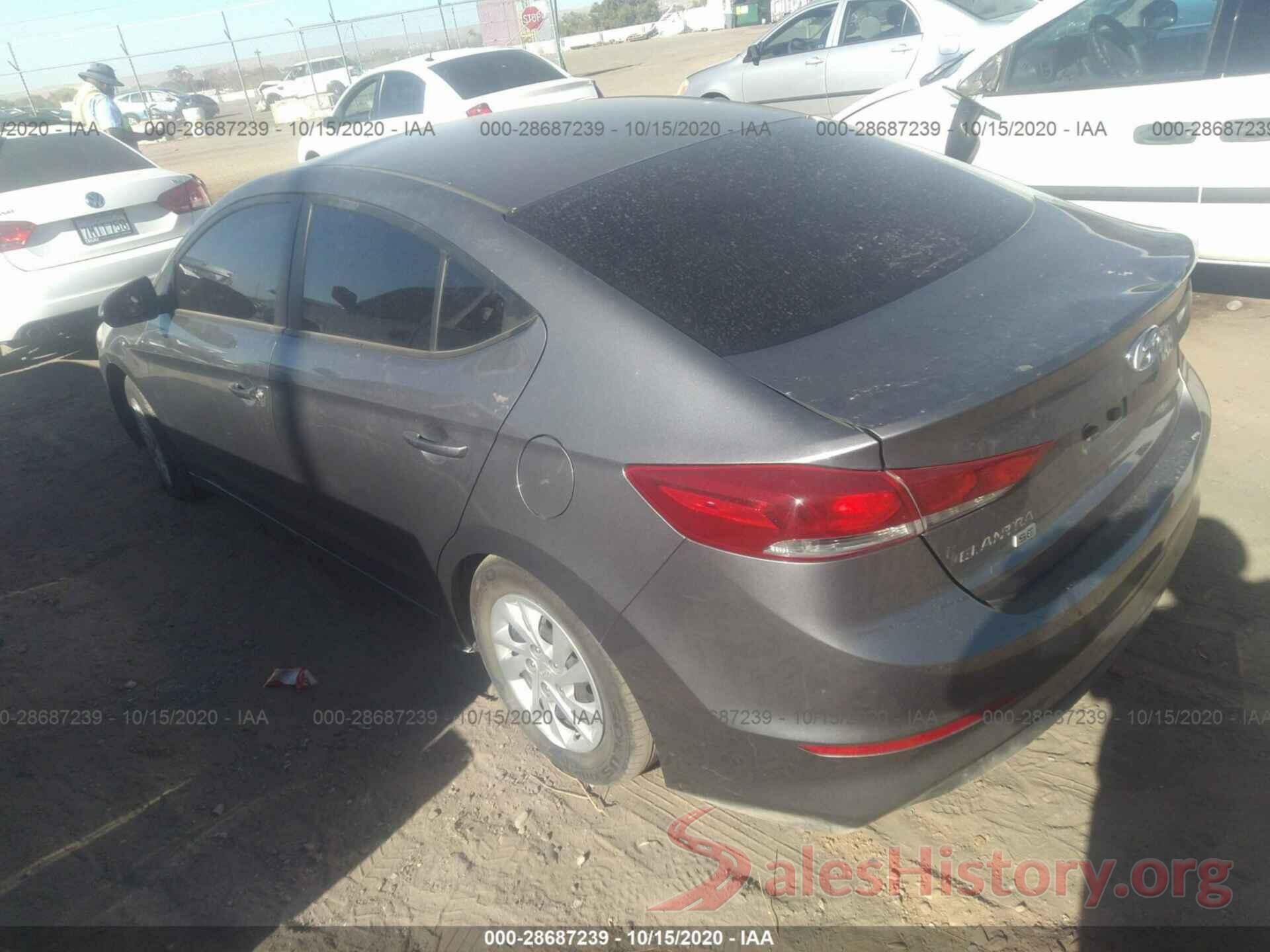 5NPD74LF9JH315744 2018 HYUNDAI ELANTRA