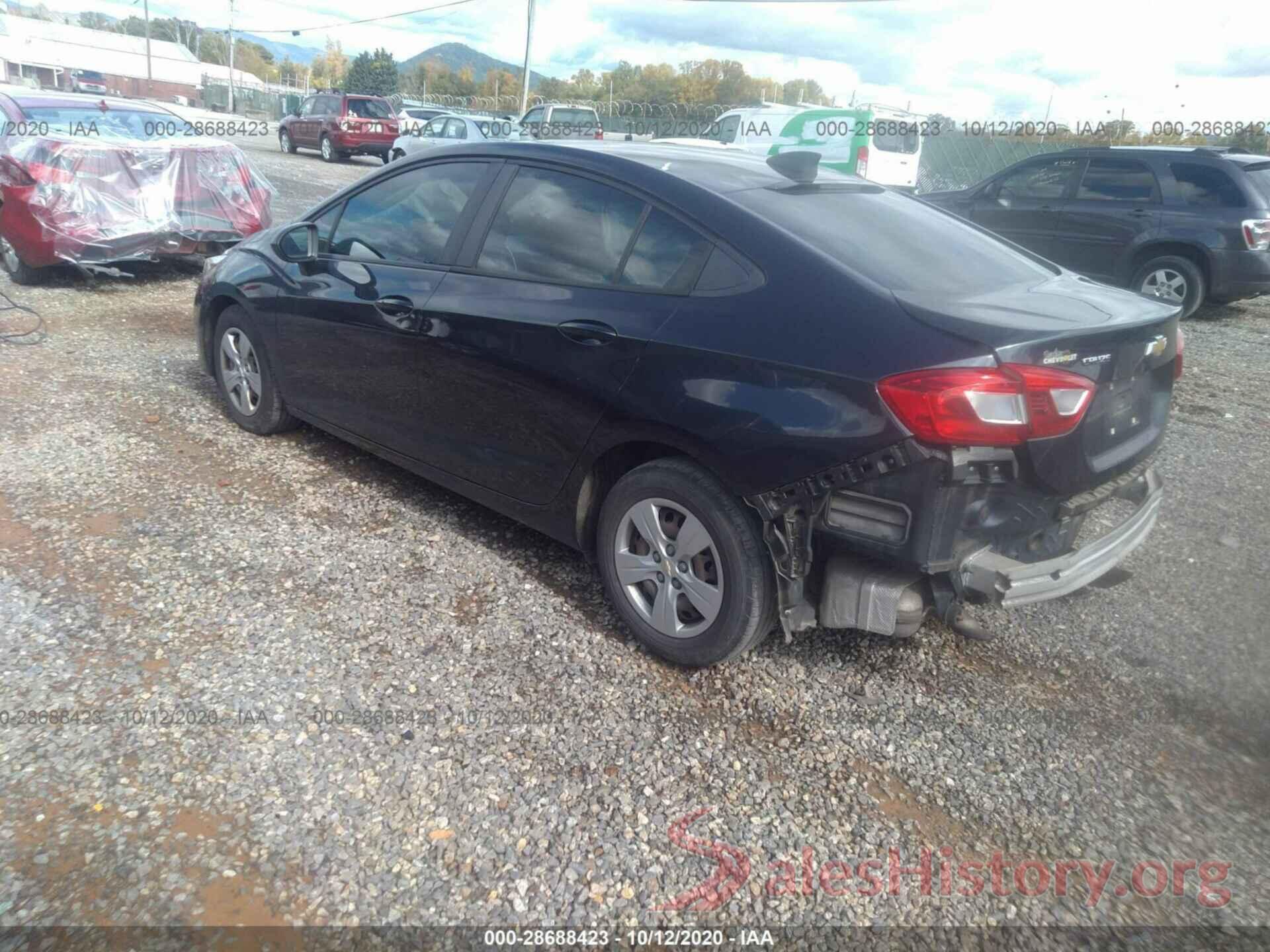 1G1BC5SMXG7258405 2016 CHEVROLET CRUZE